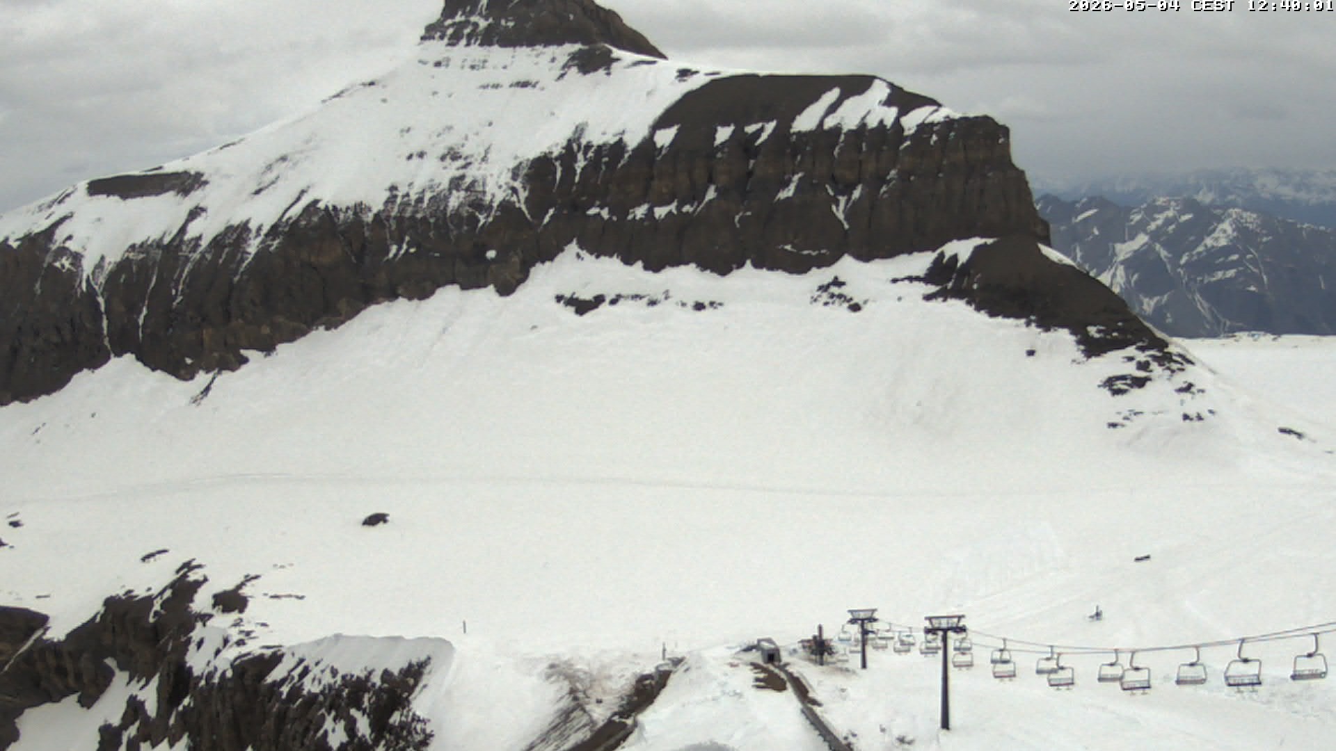 Archiv Foto Webcam Glacier 3000: Scex Rouge Alpine Coaster