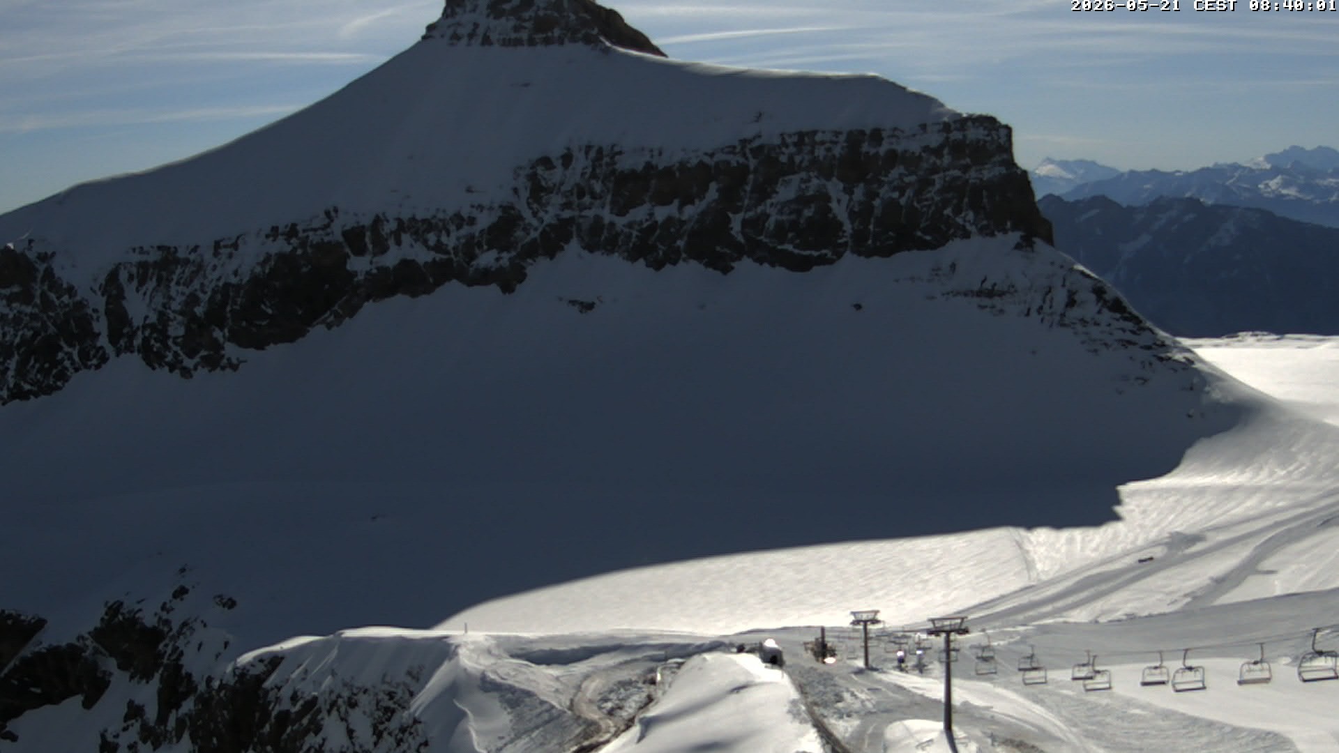 Archiv Foto Webcam Glacier 3000: Scex Rouge Alpine Coaster