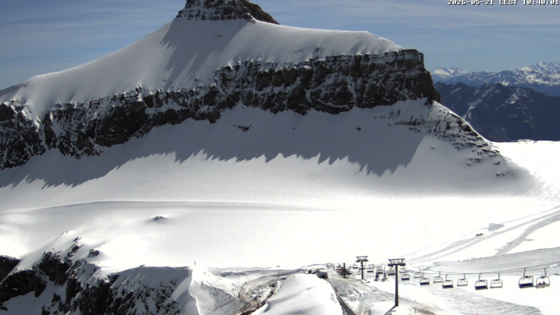Archiv Foto Webcam Glacier 3000: Scex Rouge Alpine Coaster