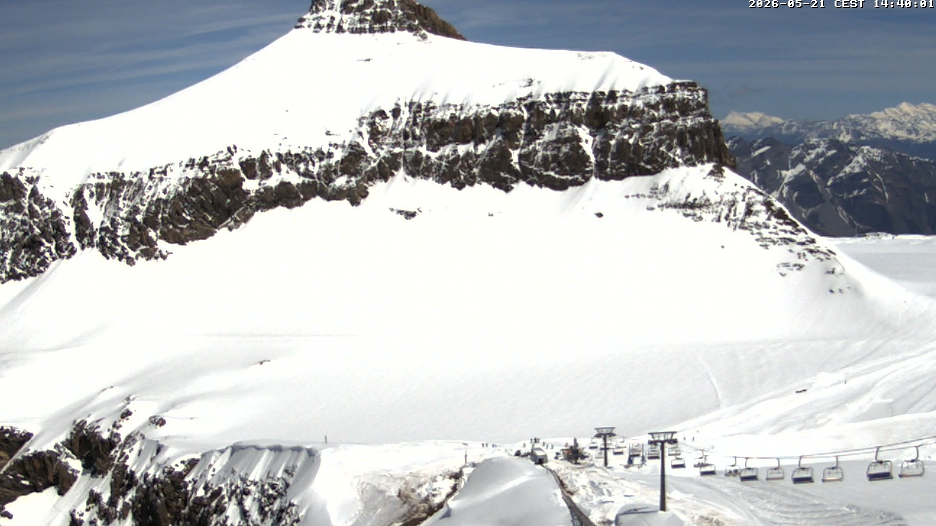 Archiv Foto Webcam Glacier 3000: Scex Rouge Alpine Coaster