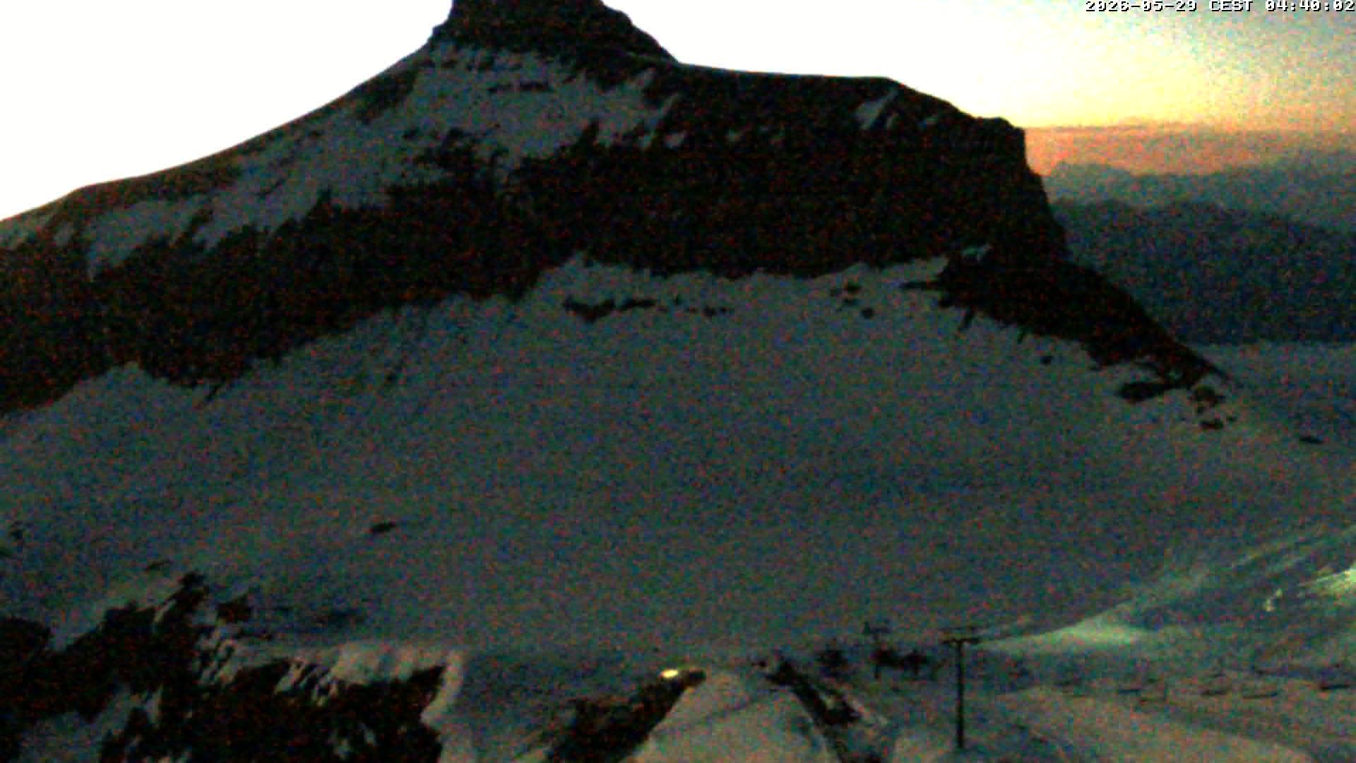 Archiv Foto Webcam Glacier 3000: Scex Rouge Alpine Coaster