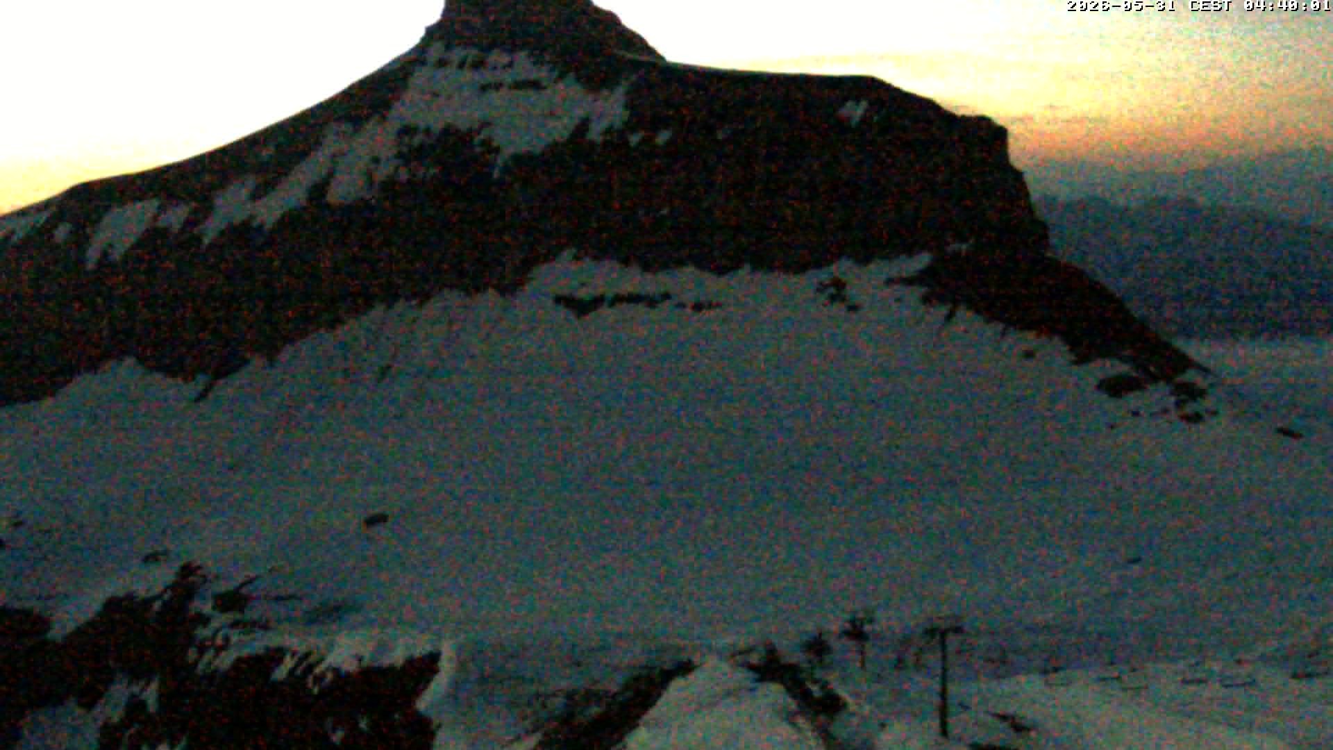 Archiv Foto Webcam Glacier 3000: Scex Rouge Alpine Coaster