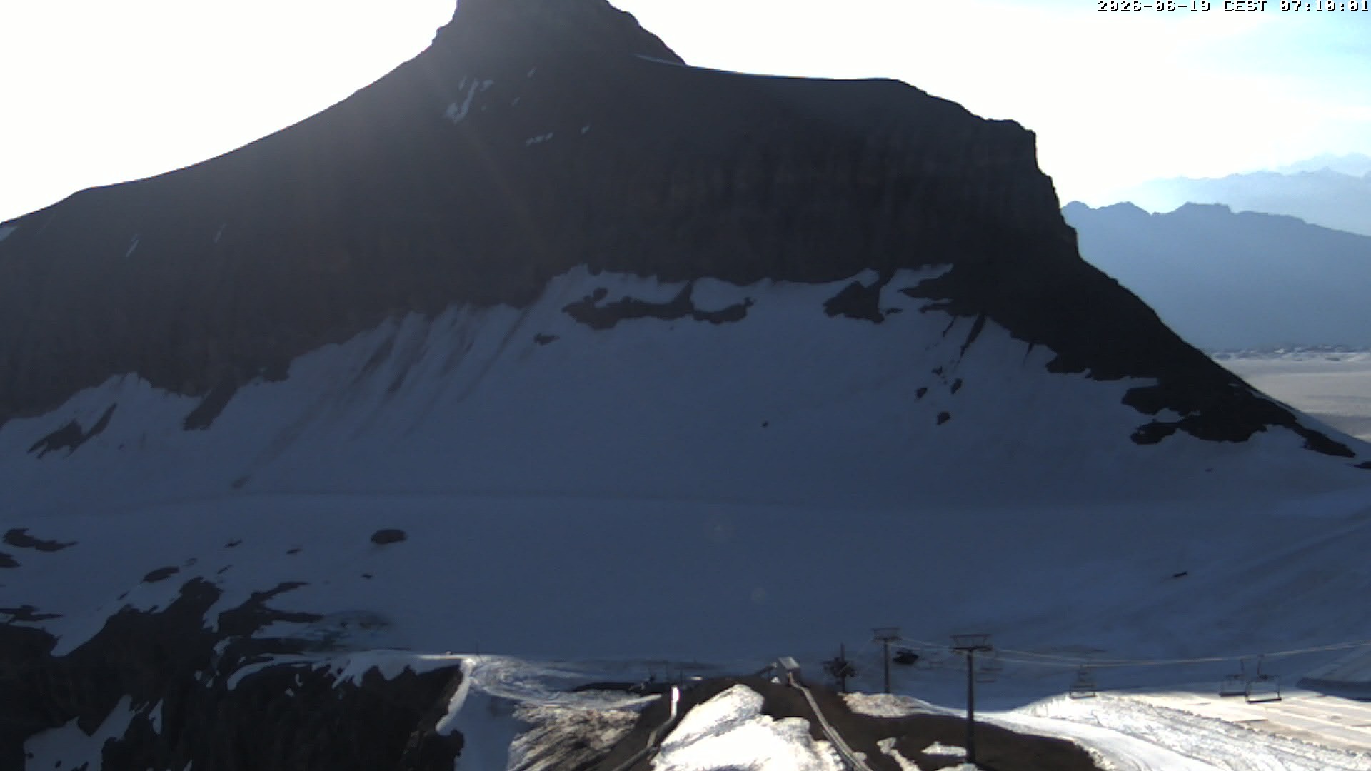Archiv Foto Webcam Glacier 3000: Scex Rouge Alpine Coaster