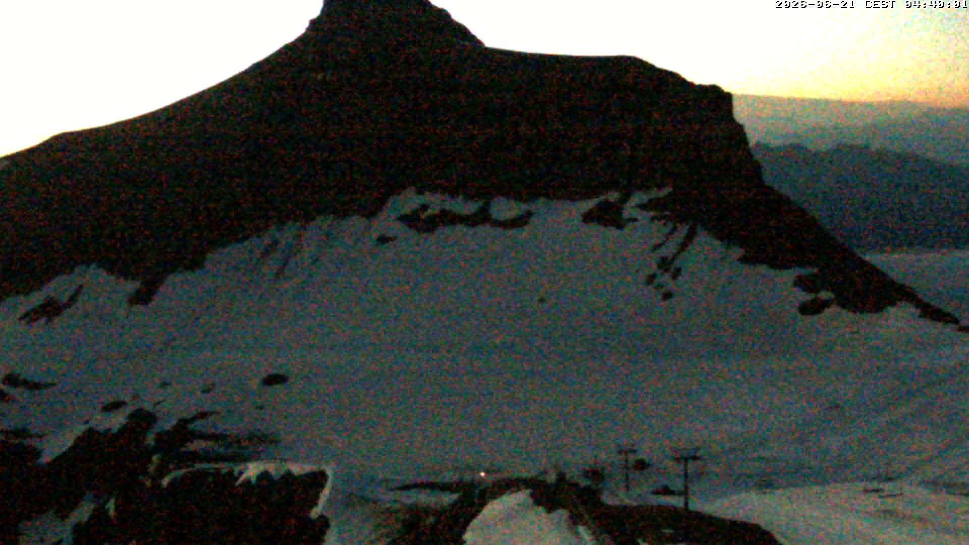Archiv Foto Webcam Glacier 3000: Scex Rouge Alpine Coaster