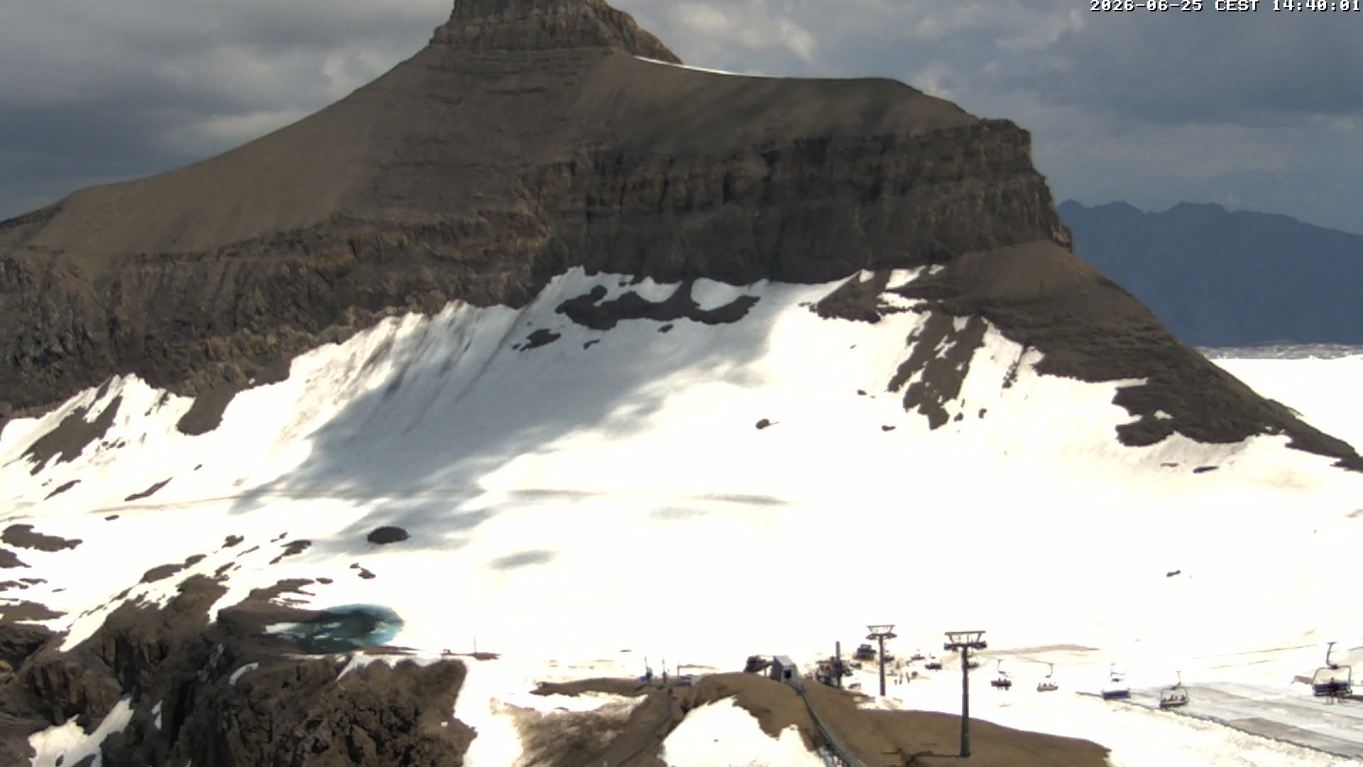 Archiv Foto Webcam Glacier 3000: Scex Rouge Alpine Coaster