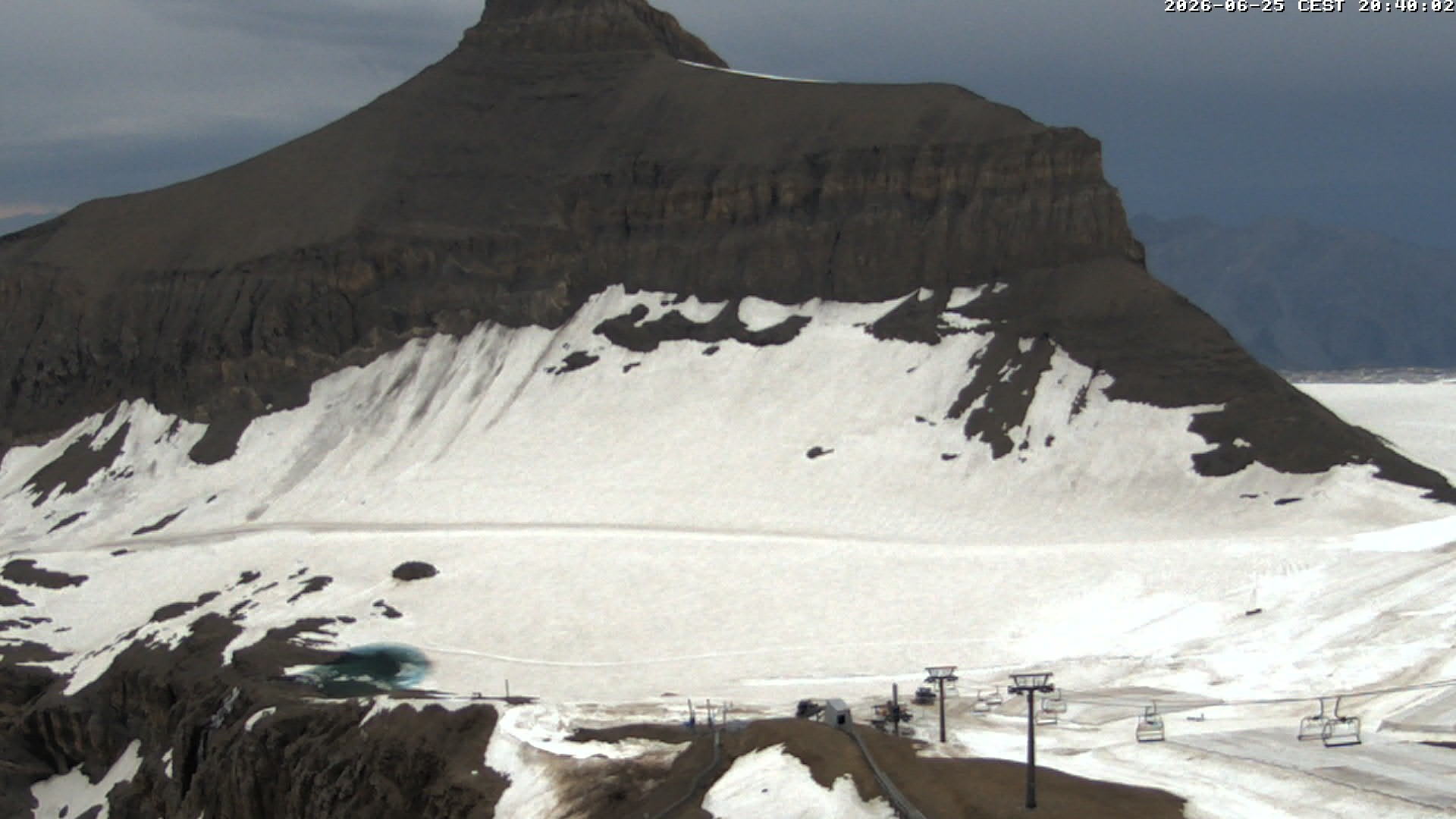 Archiv Foto Webcam Glacier 3000: Scex Rouge Alpine Coaster