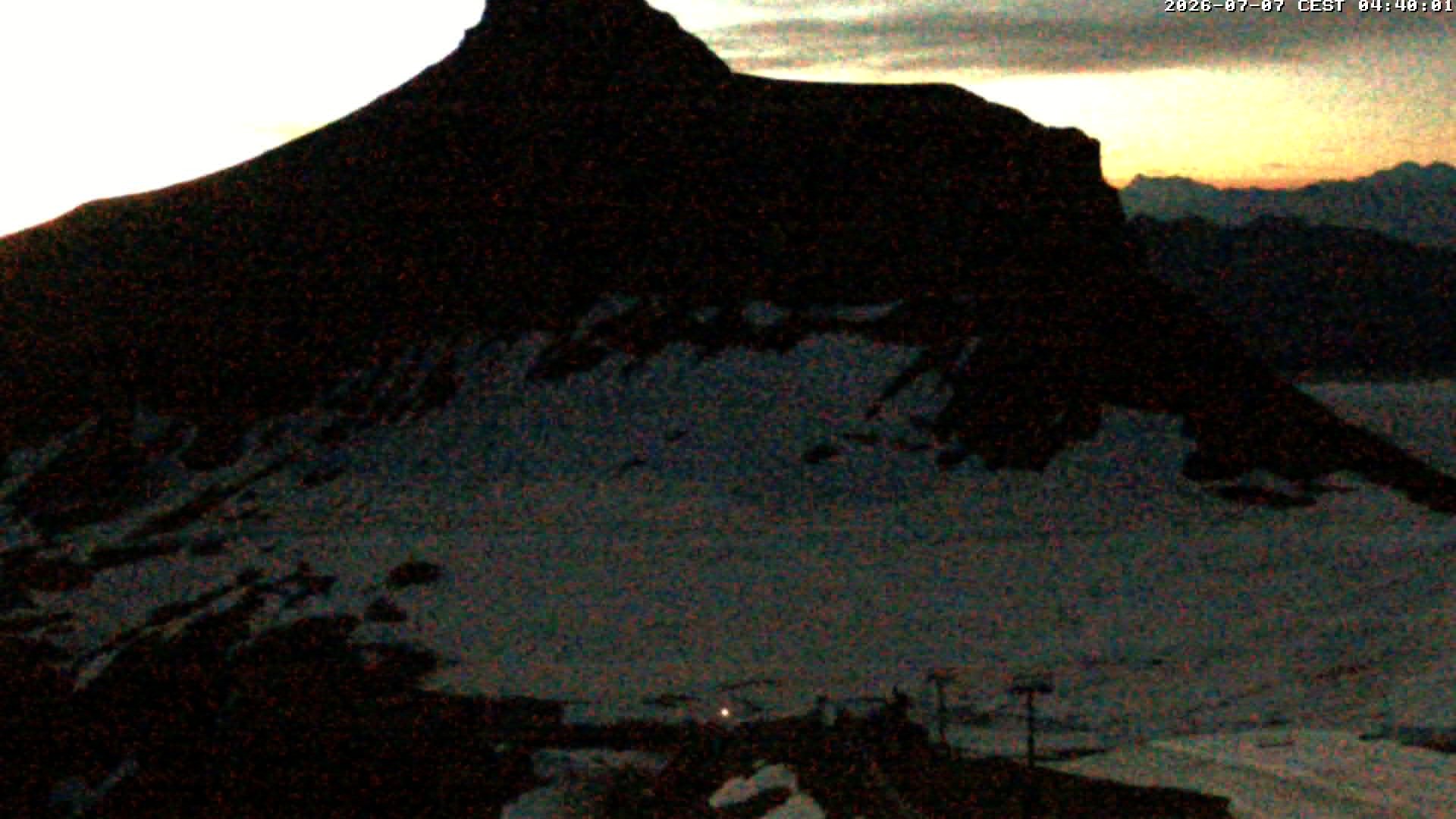 Archived image Webcam Alpin Coaster Scex Rouge at Glacier 3000