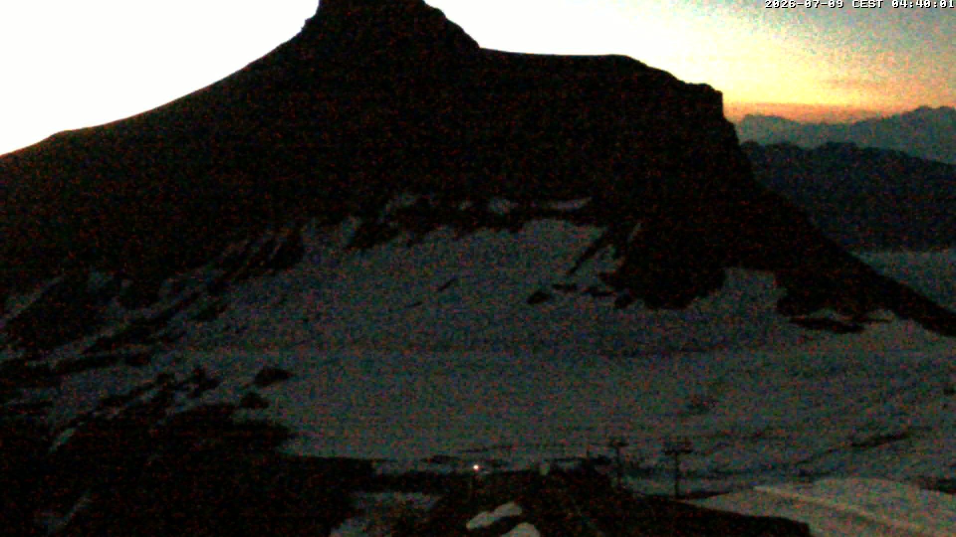Archiv Foto Webcam Glacier 3000: Scex Rouge Alpine Coaster