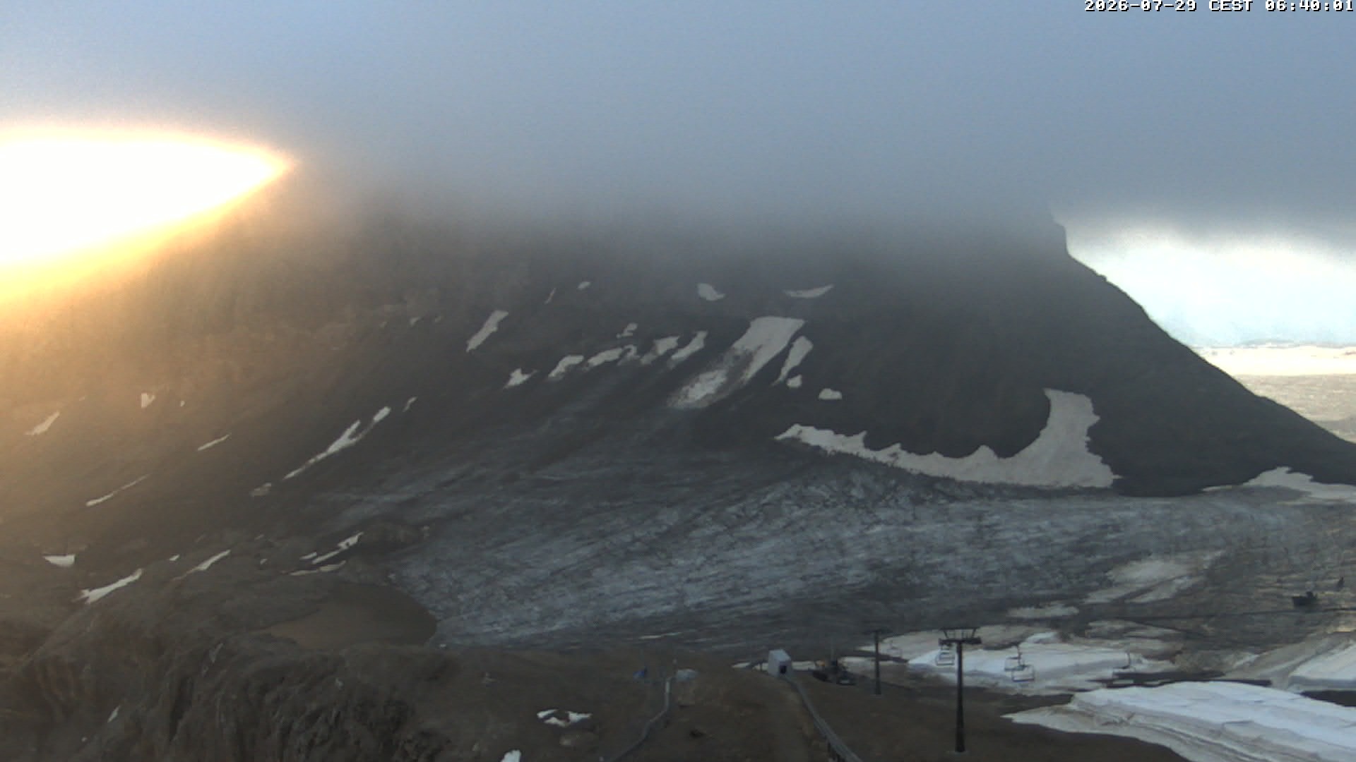Archiv Foto Webcam Glacier 3000: Scex Rouge Alpine Coaster