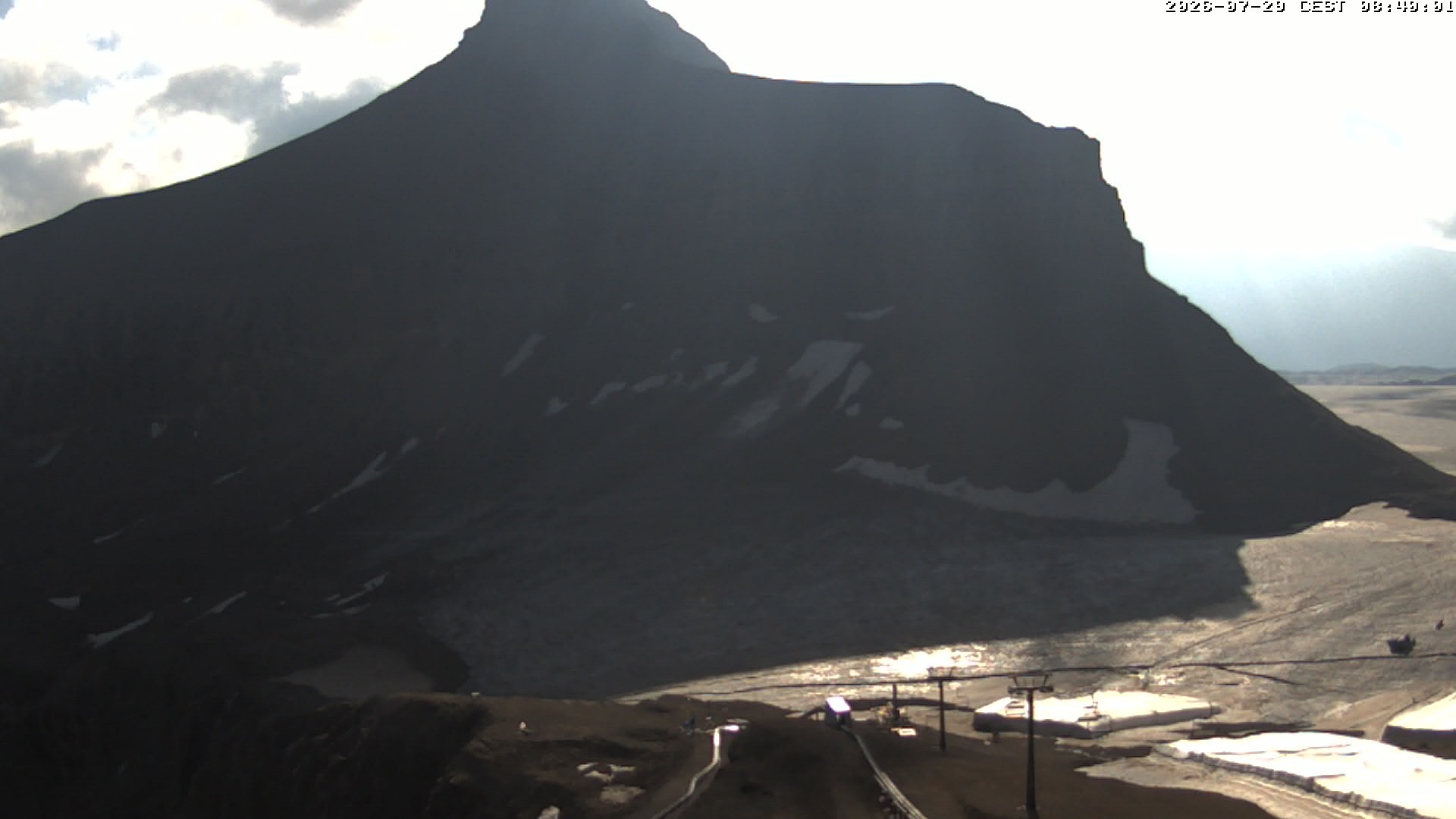 Archiv Foto Webcam Glacier 3000: Scex Rouge Alpine Coaster