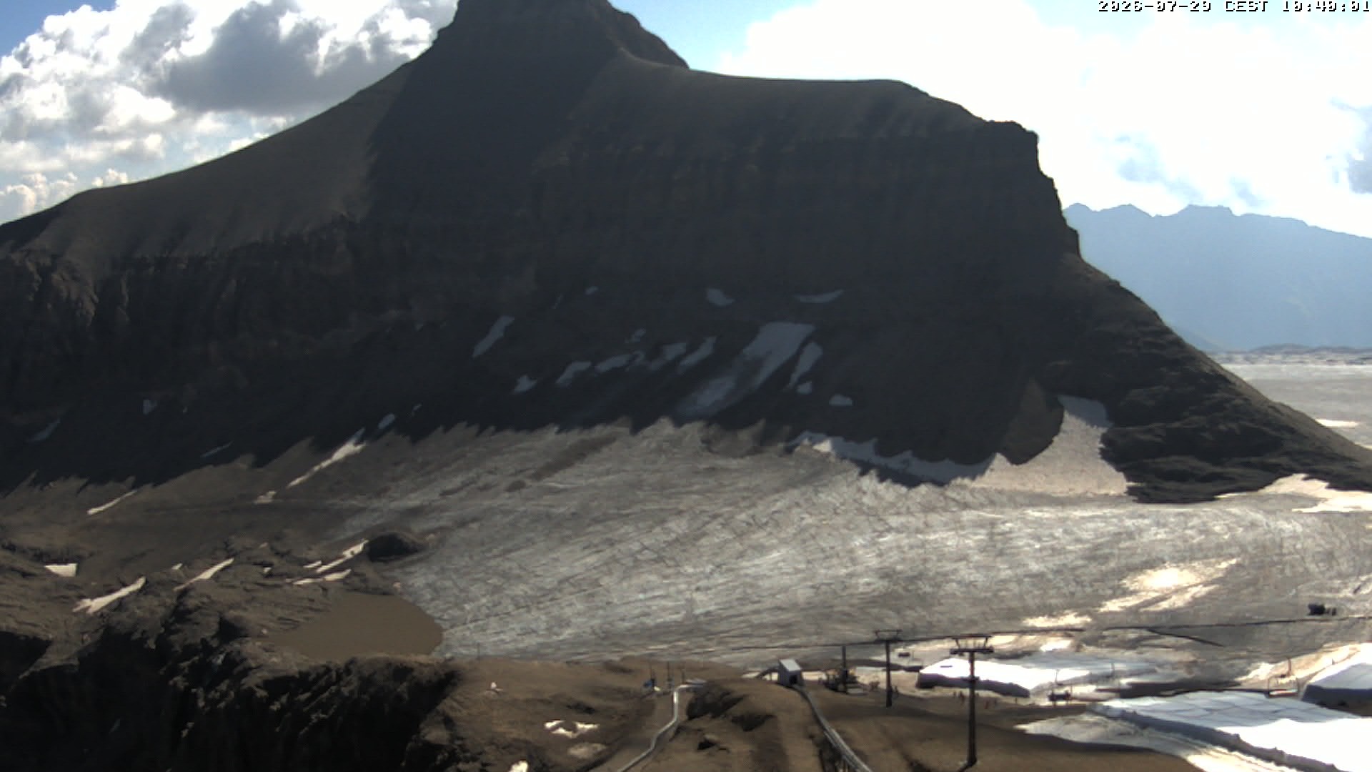 Archiv Foto Webcam Glacier 3000: Scex Rouge Alpine Coaster