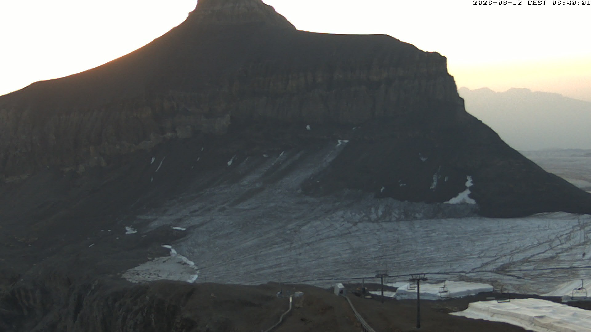 Archiv Foto Webcam Glacier 3000: Scex Rouge Alpine Coaster