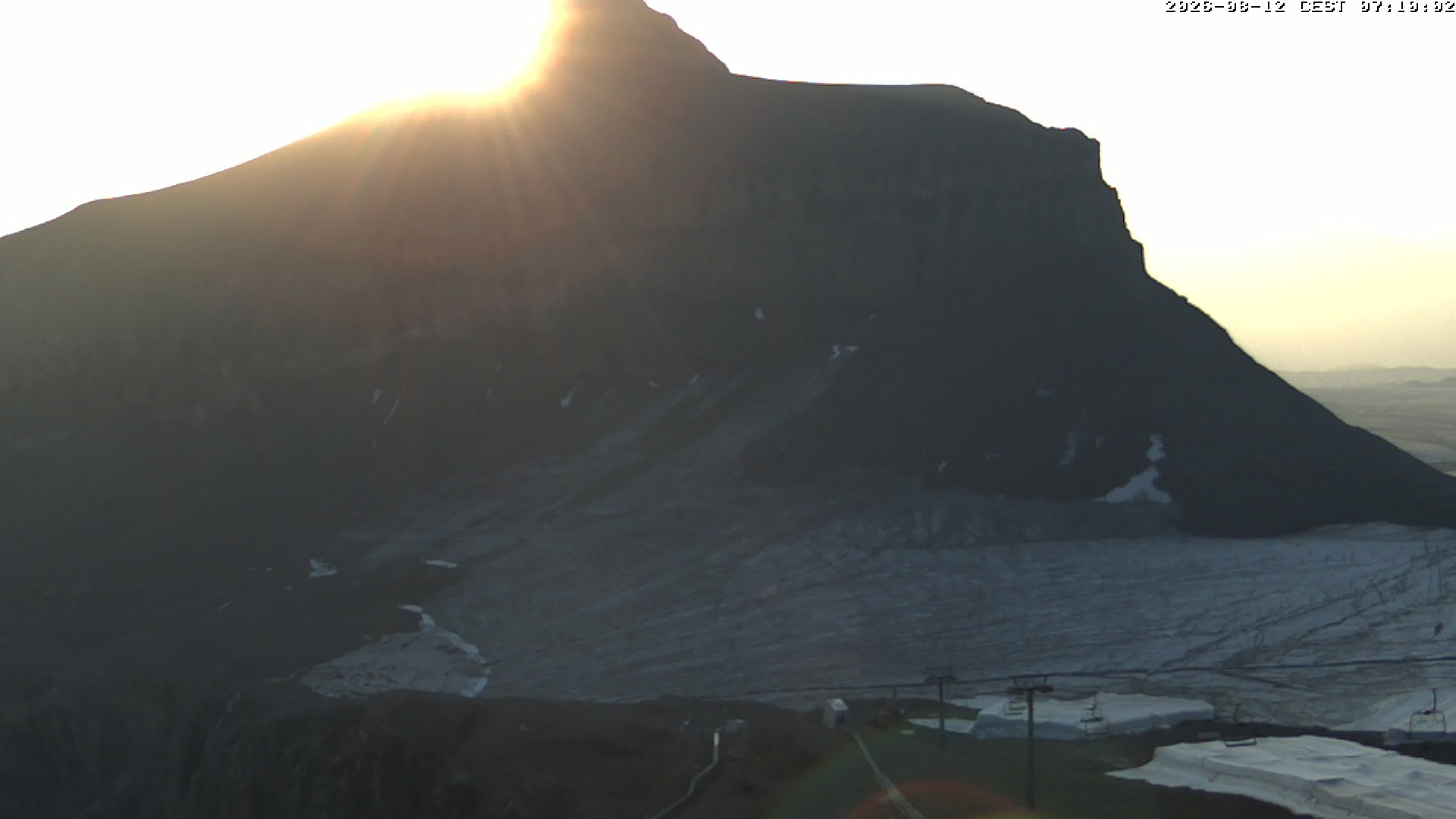 Archiv Foto Webcam Glacier 3000: Scex Rouge Alpine Coaster