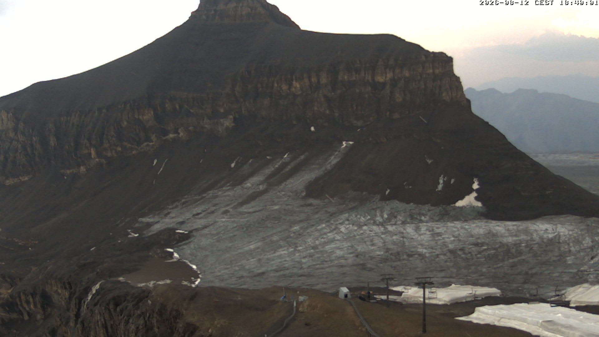 Archiv Foto Webcam Glacier 3000: Scex Rouge Alpine Coaster