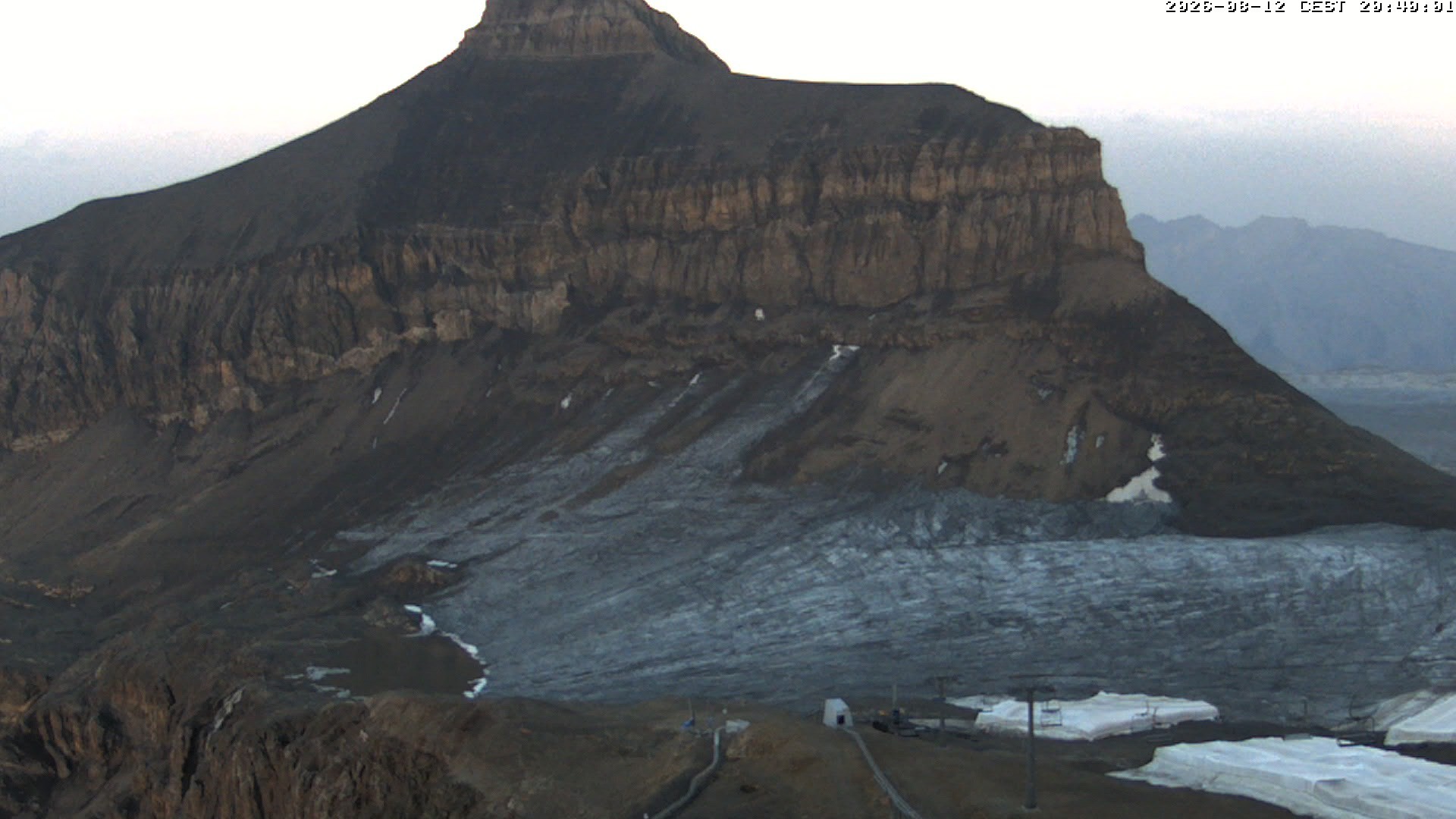Archiv Foto Webcam Glacier 3000: Scex Rouge Alpine Coaster