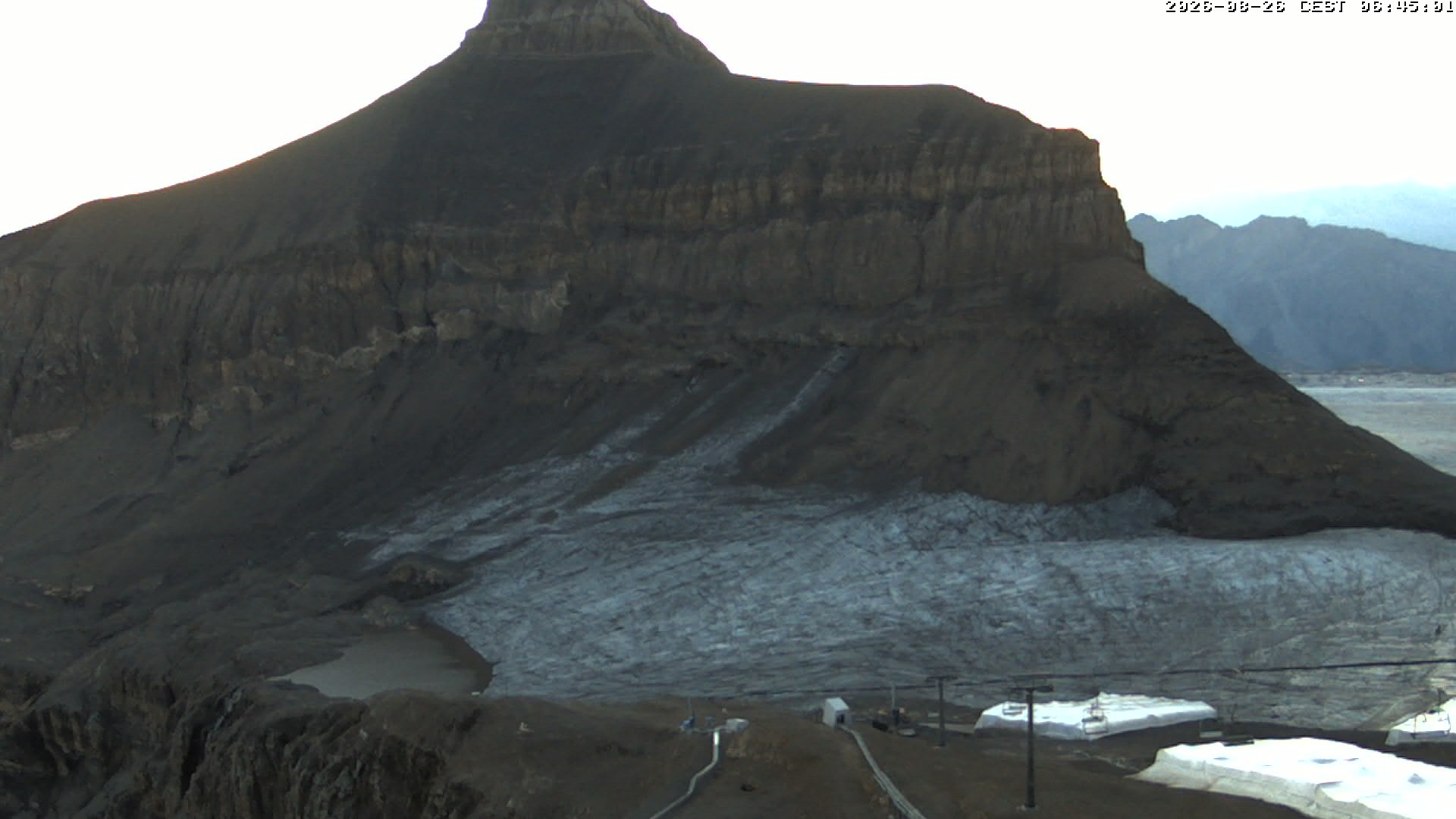 Archived image Webcam Alpin Coaster Scex Rouge at Glacier 3000