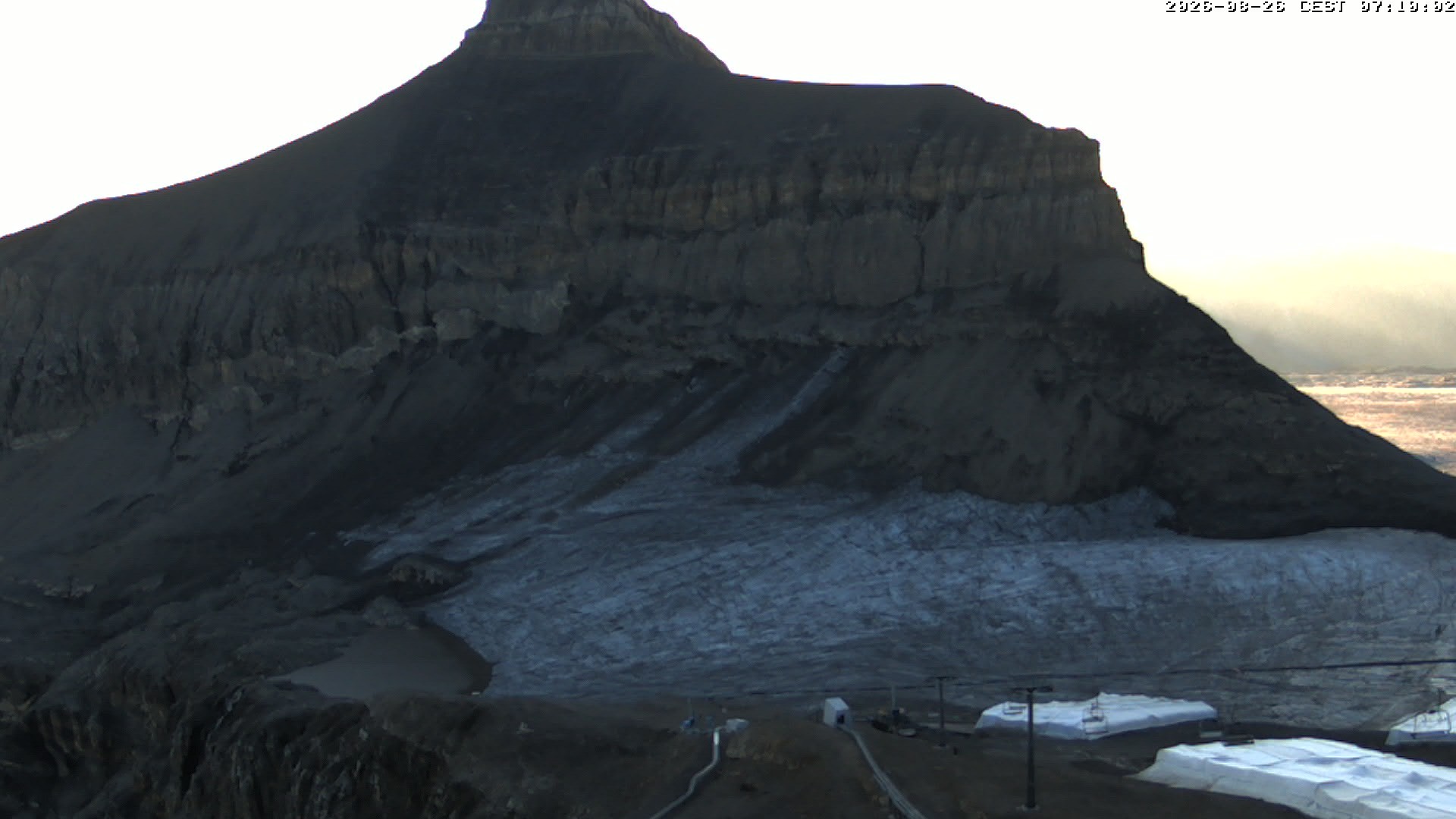 Archived image Webcam Alpin Coaster Scex Rouge at Glacier 3000