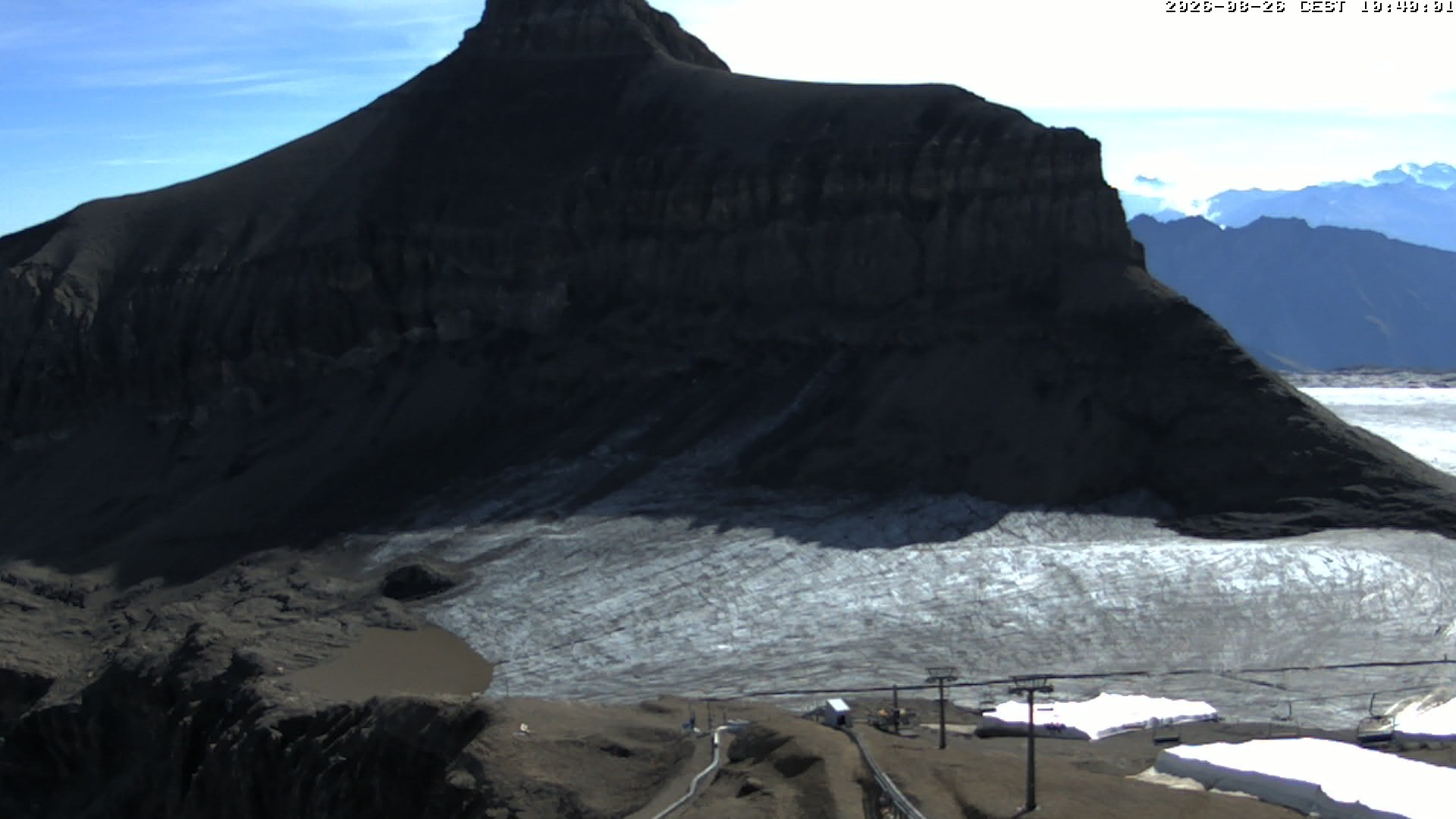 Archived image Webcam Alpin Coaster Scex Rouge at Glacier 3000