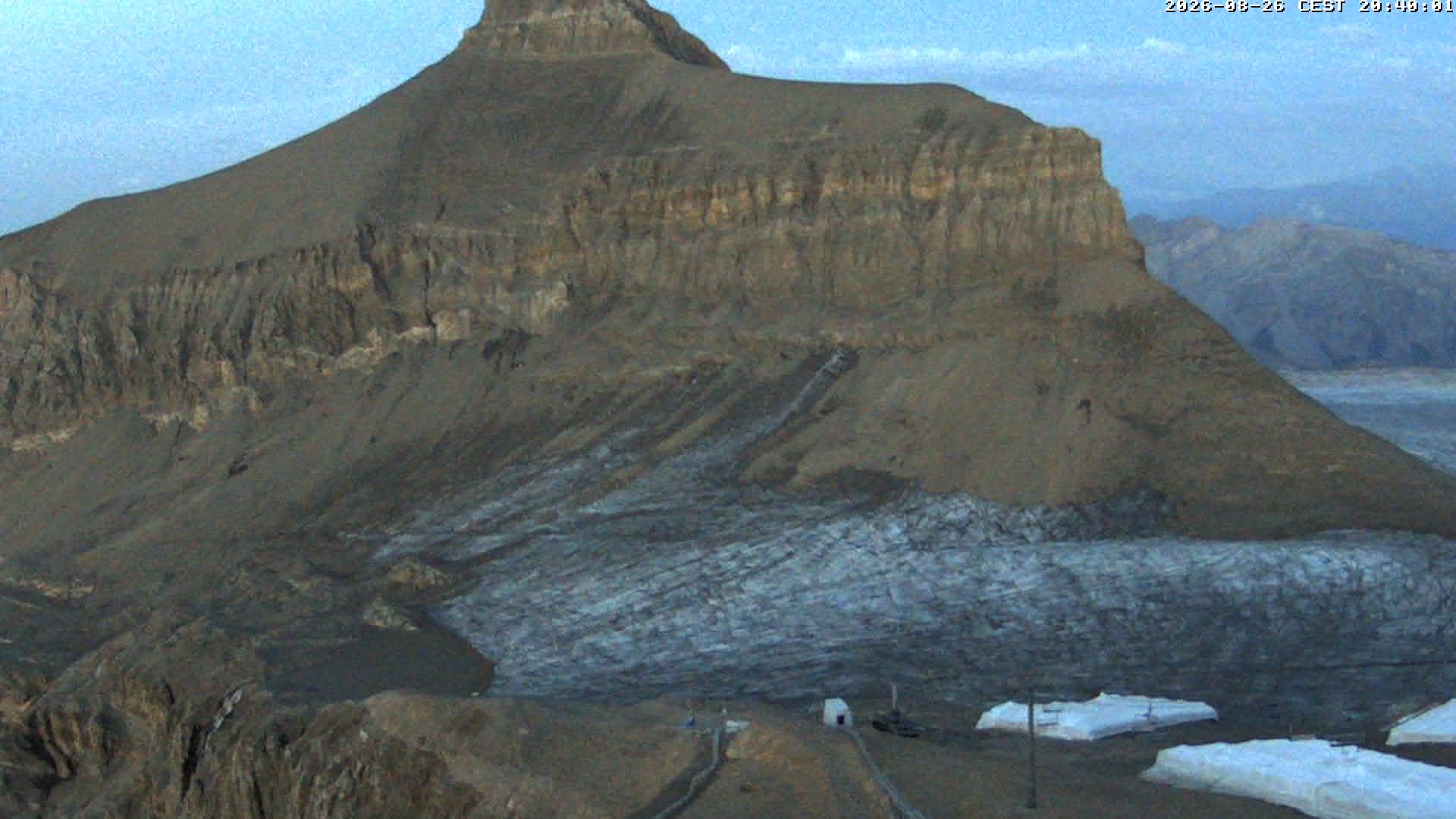 Archived image Webcam Alpin Coaster Scex Rouge at Glacier 3000