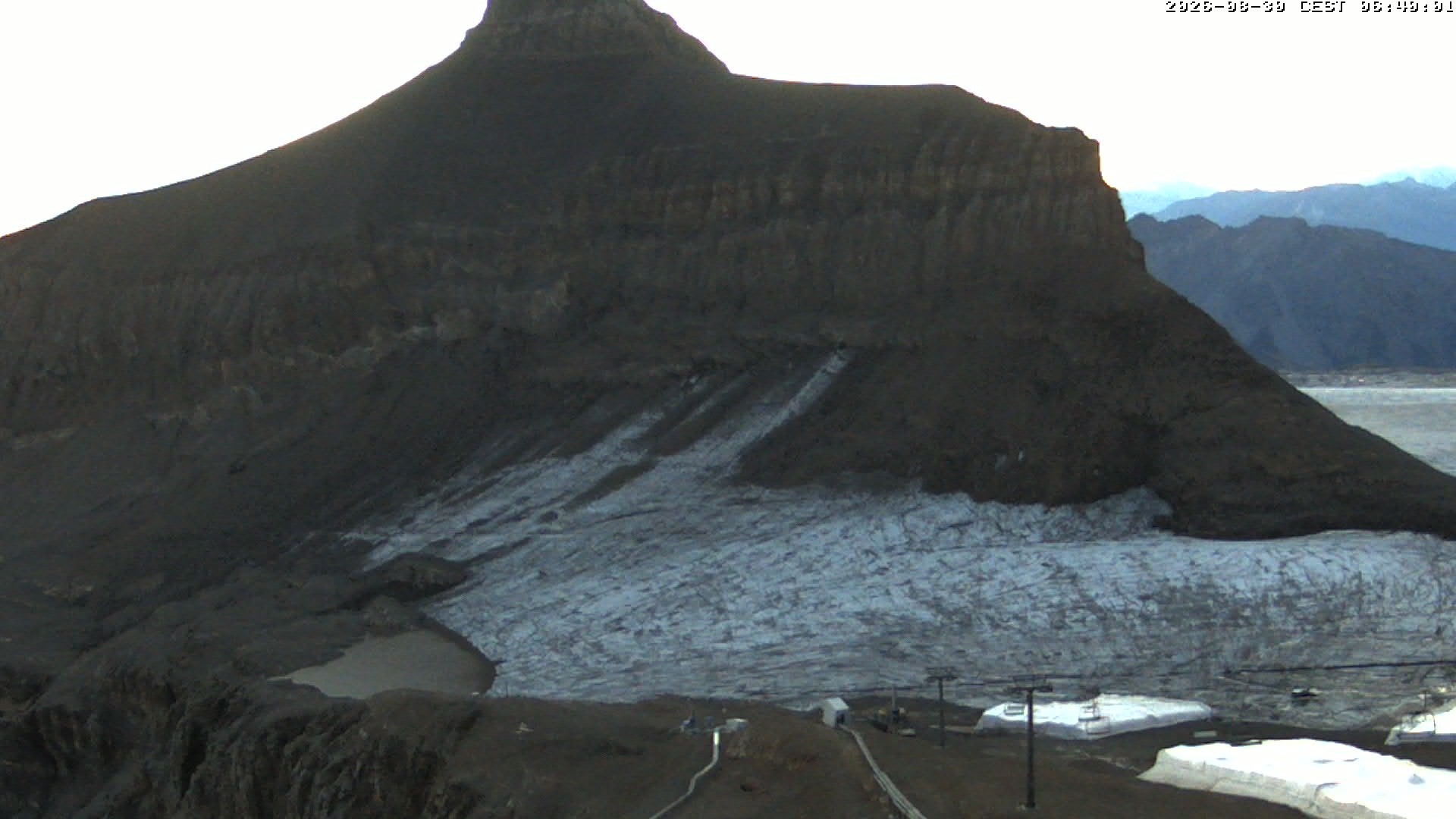 Archived image Webcam Alpin Coaster Scex Rouge at Glacier 3000