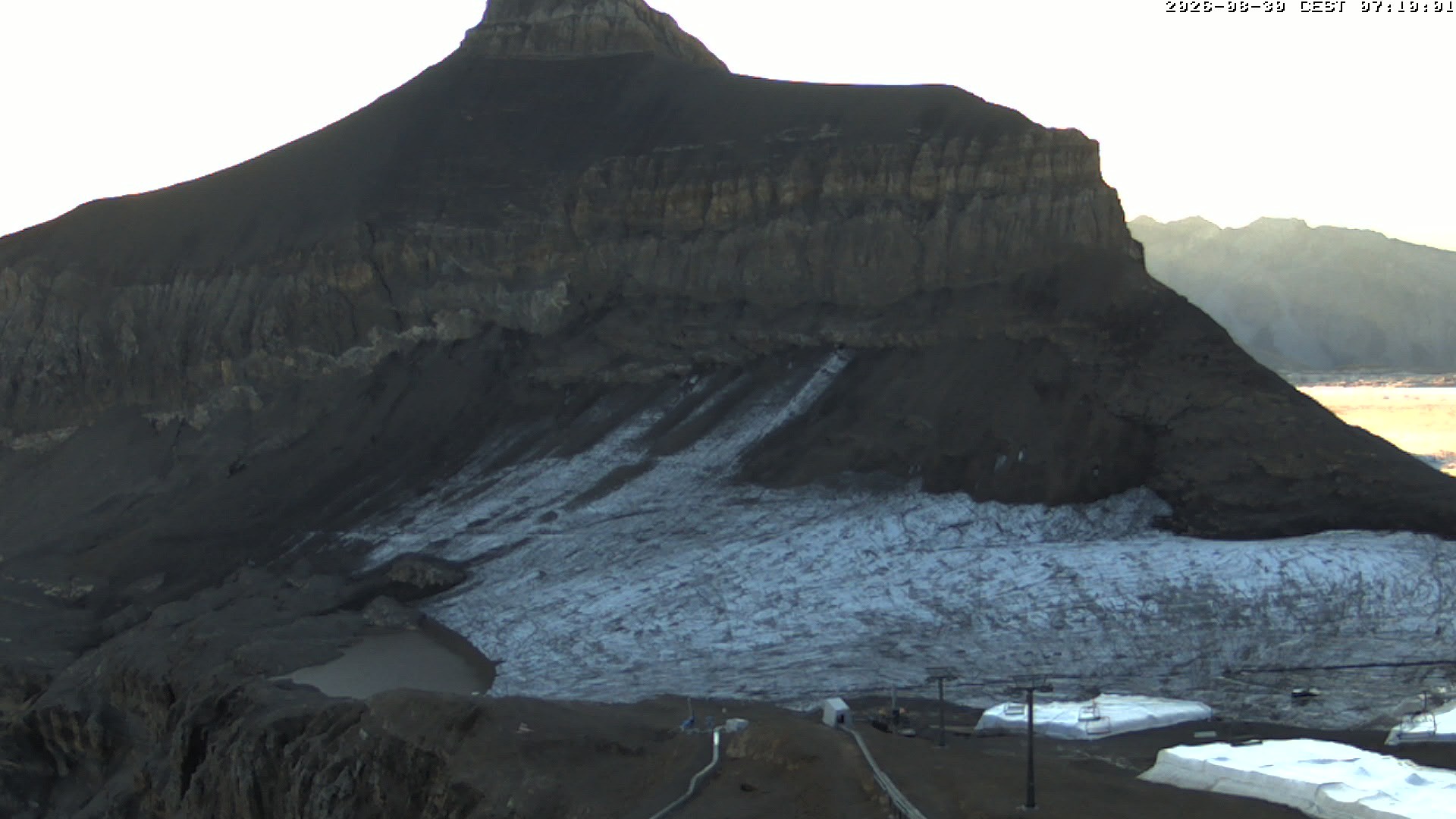 Archived image Webcam Alpin Coaster Scex Rouge at Glacier 3000