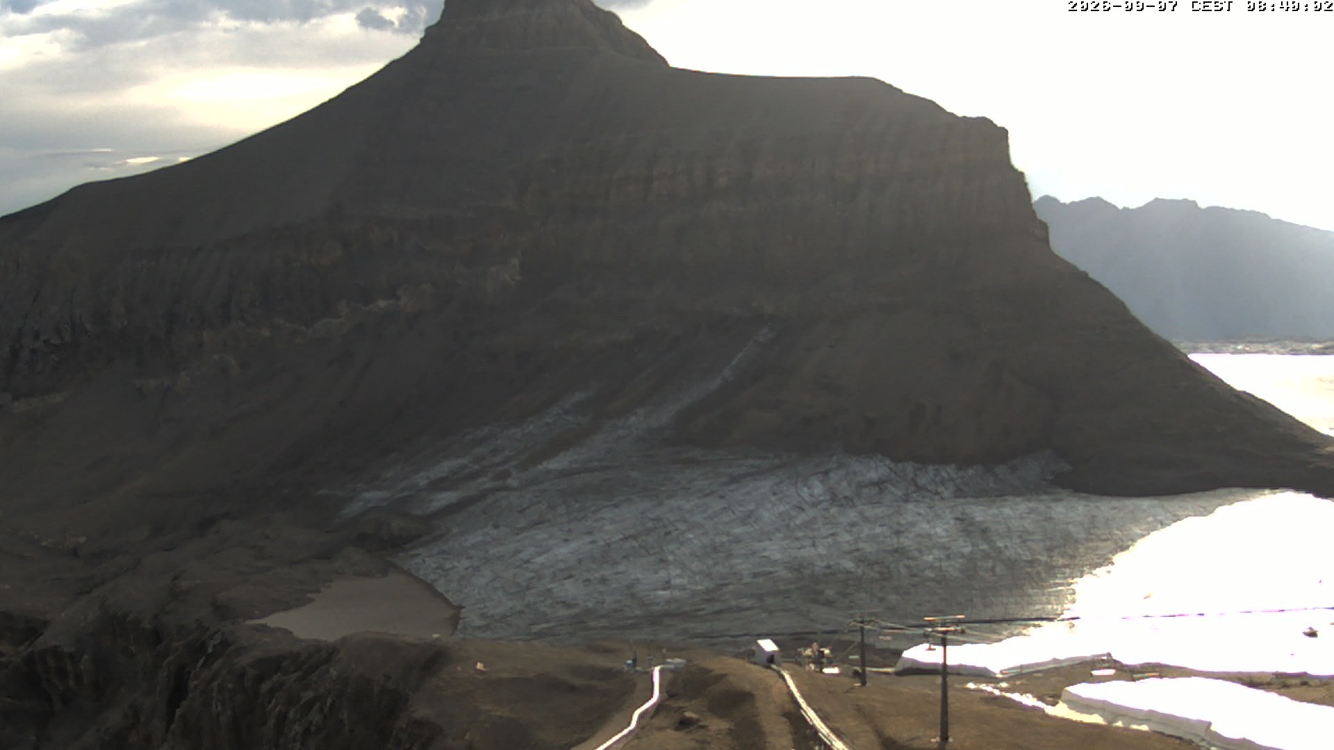 Archiv Foto Webcam Glacier 3000: Scex Rouge Alpine Coaster