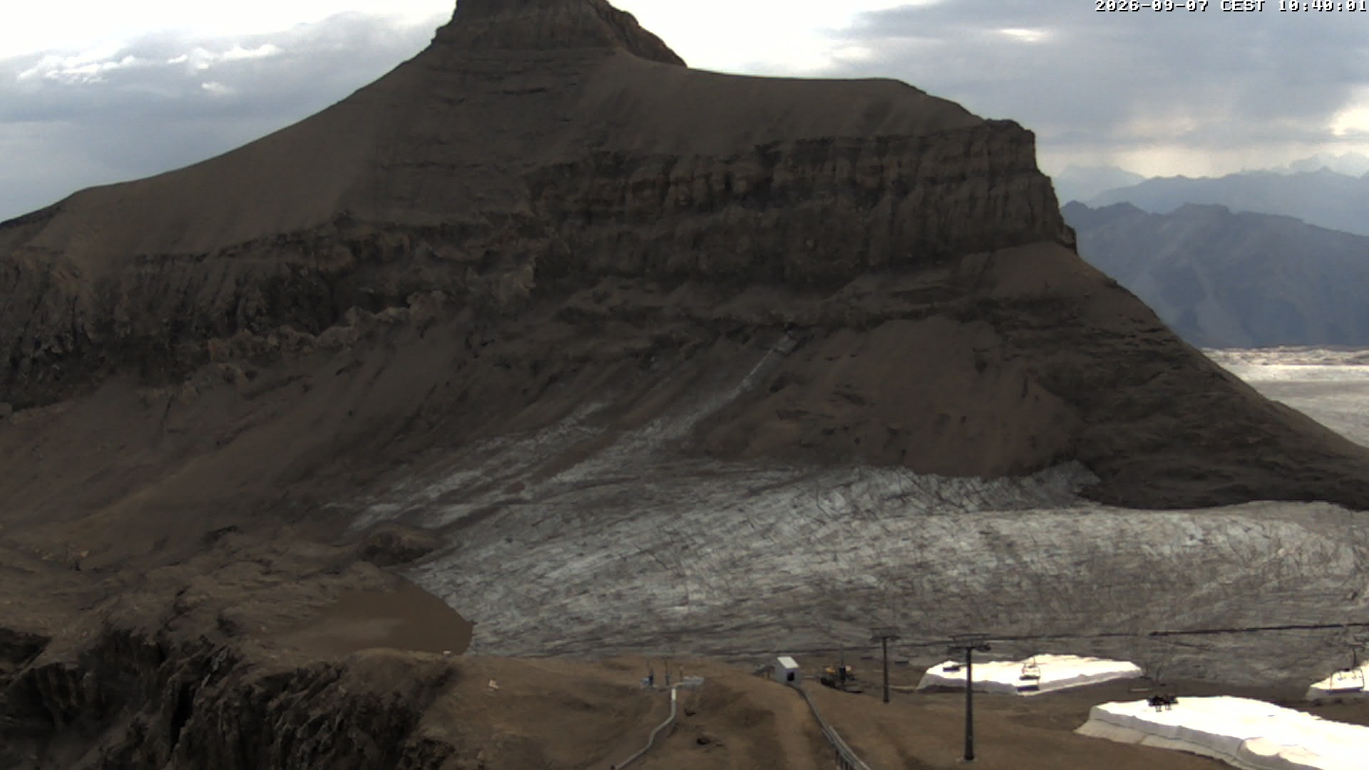 Archiv Foto Webcam Glacier 3000: Scex Rouge Alpine Coaster