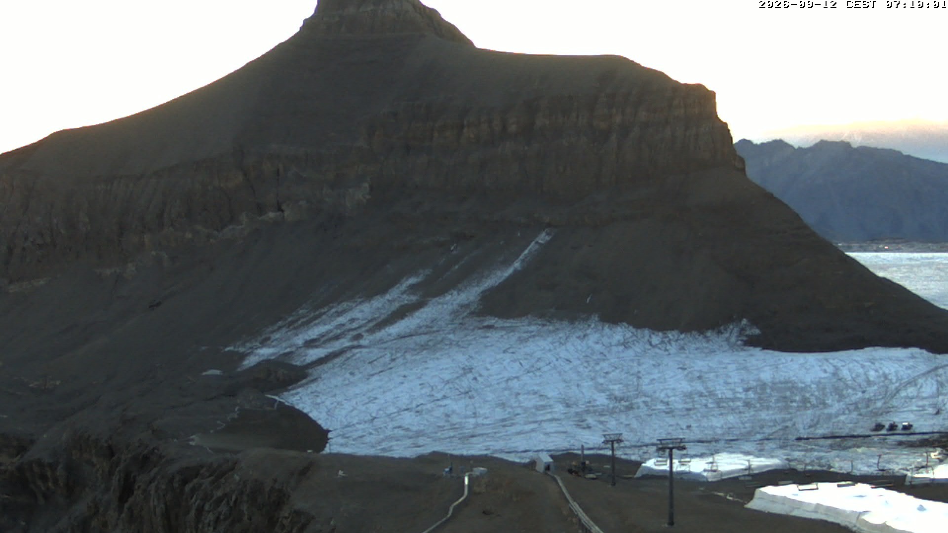 Archived image Webcam Alpin Coaster Scex Rouge at Glacier 3000