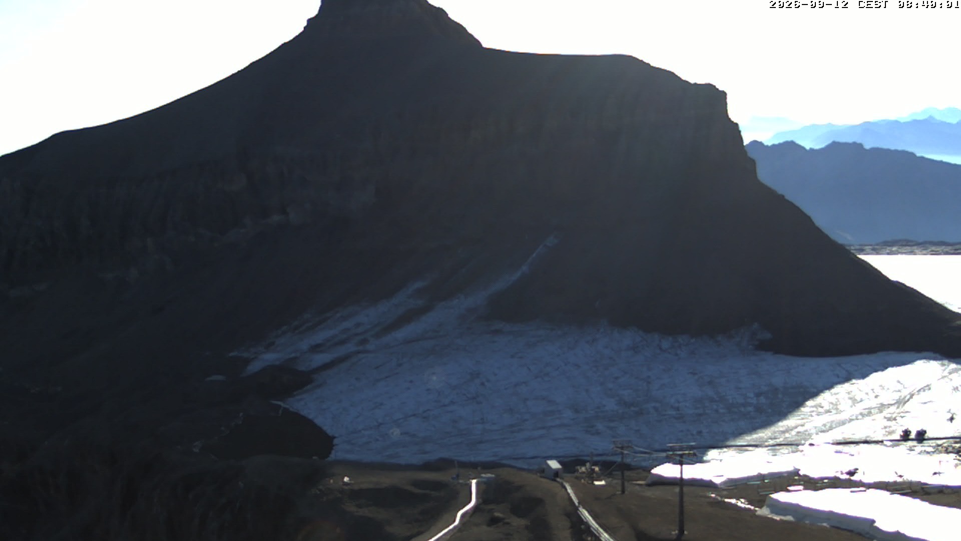 Archived image Webcam Alpin Coaster Scex Rouge at Glacier 3000