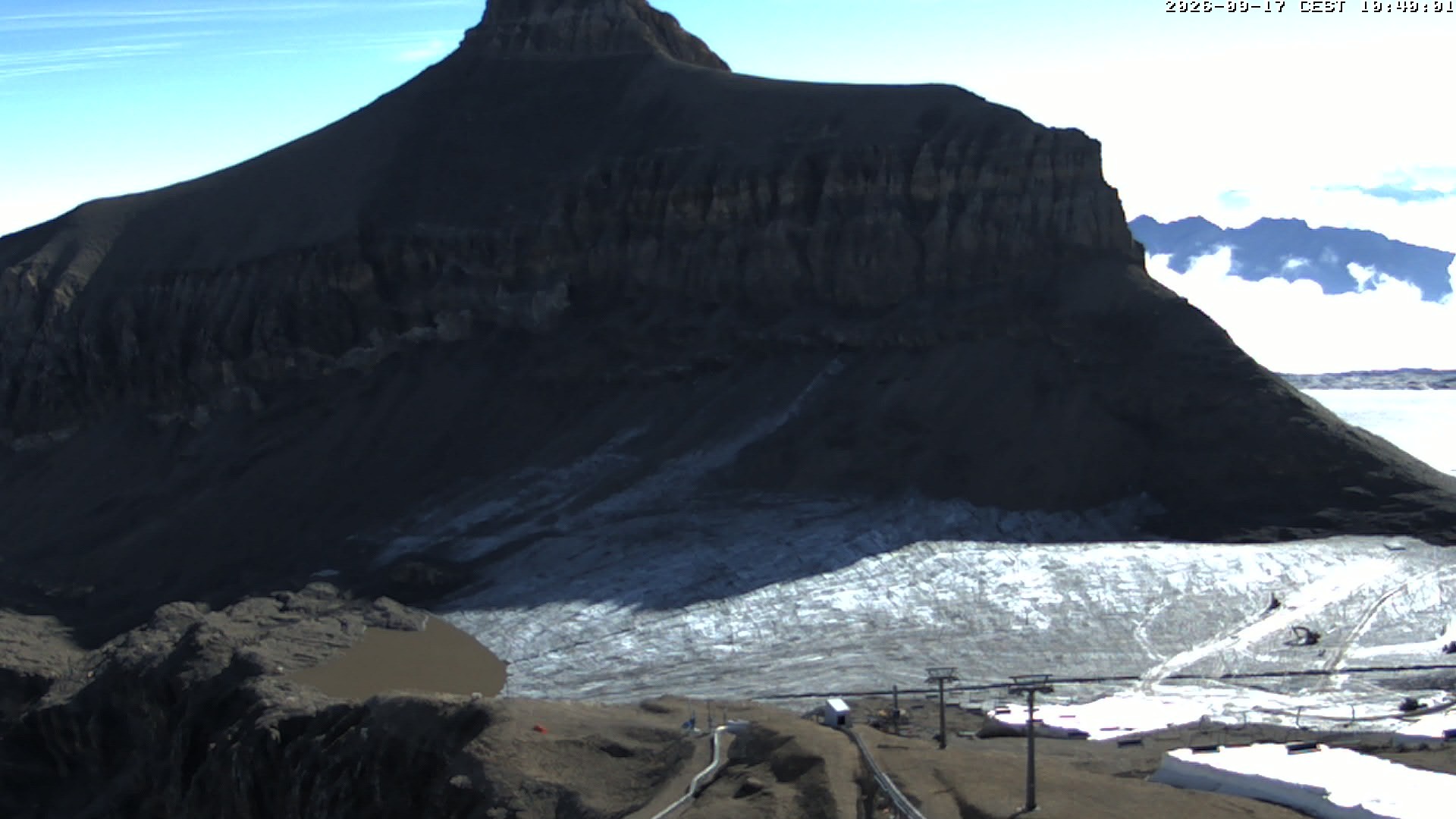 Archiv Foto Webcam Glacier 3000: Scex Rouge Alpine Coaster