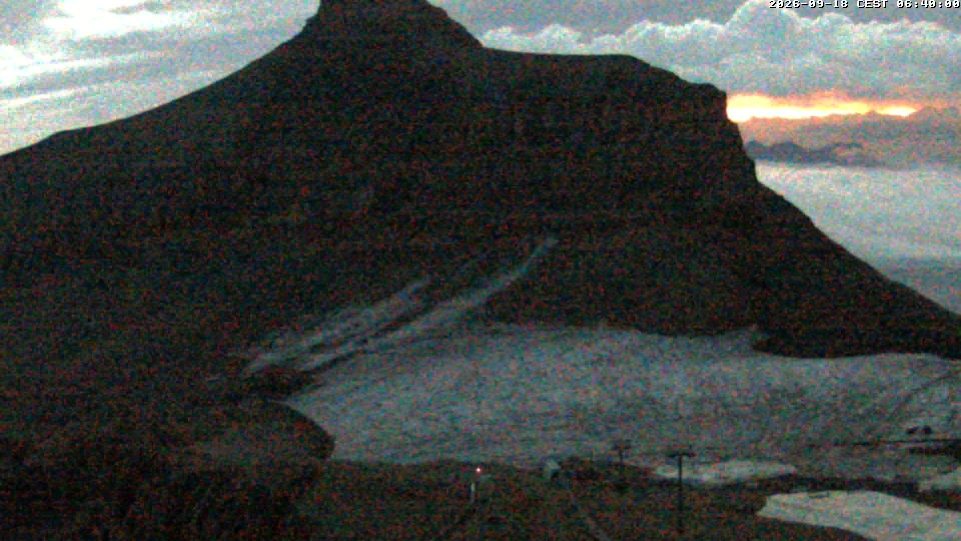 Archiv Foto Webcam Glacier 3000: Scex Rouge Alpine Coaster