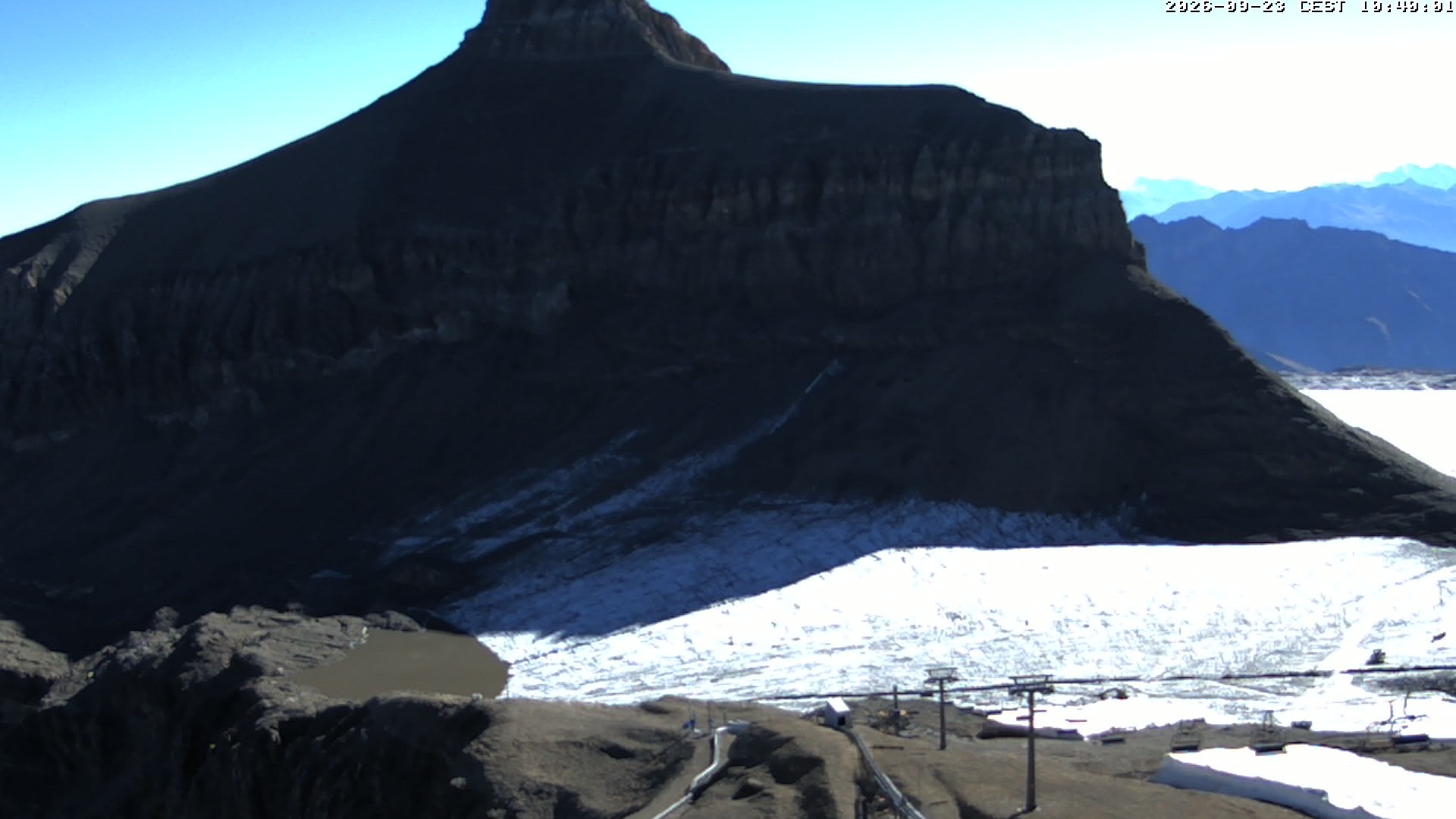 Archiv Foto Webcam Glacier 3000: Scex Rouge Alpine Coaster