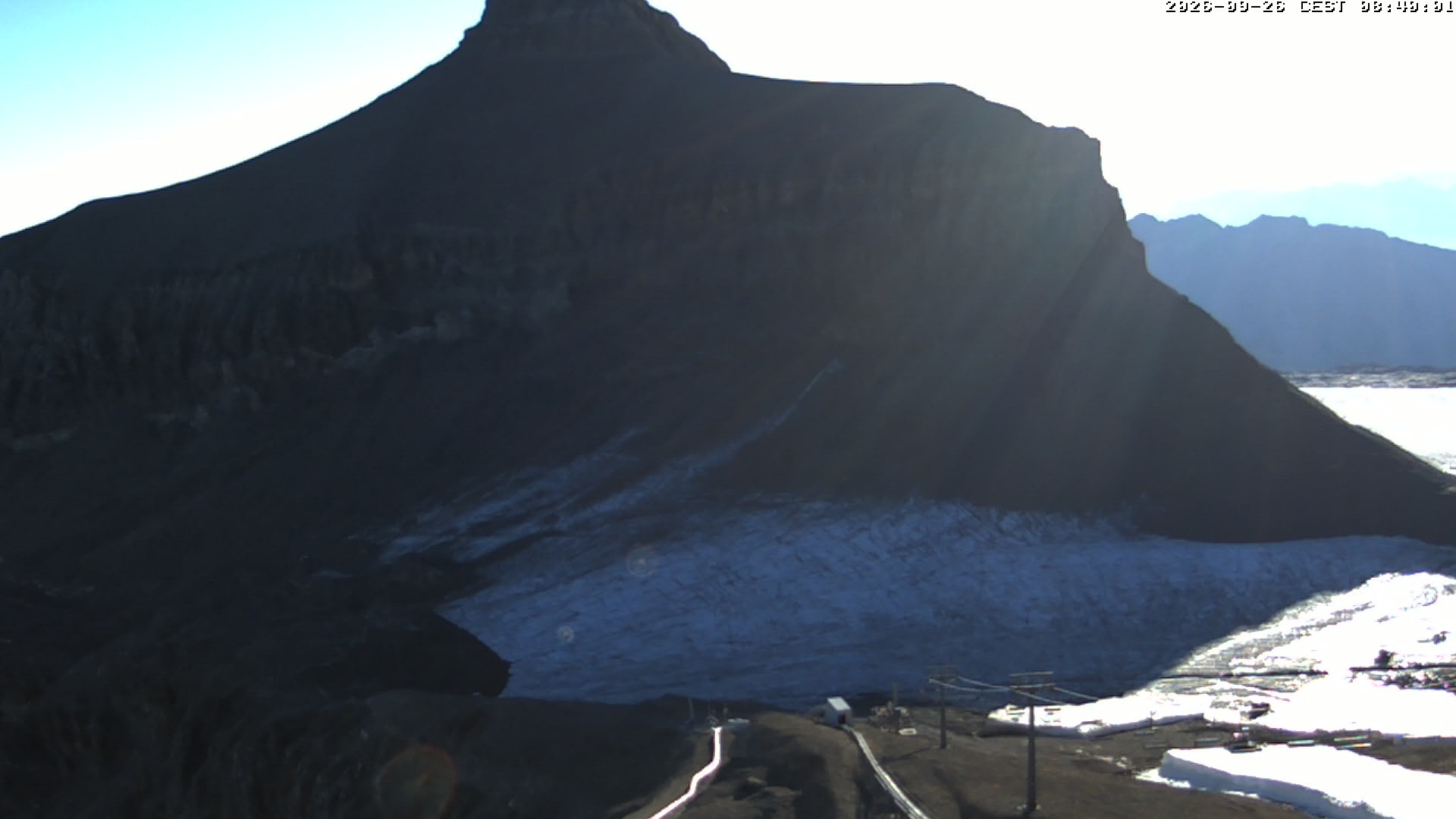 Archiv Foto Webcam Glacier 3000: Scex Rouge Alpine Coaster