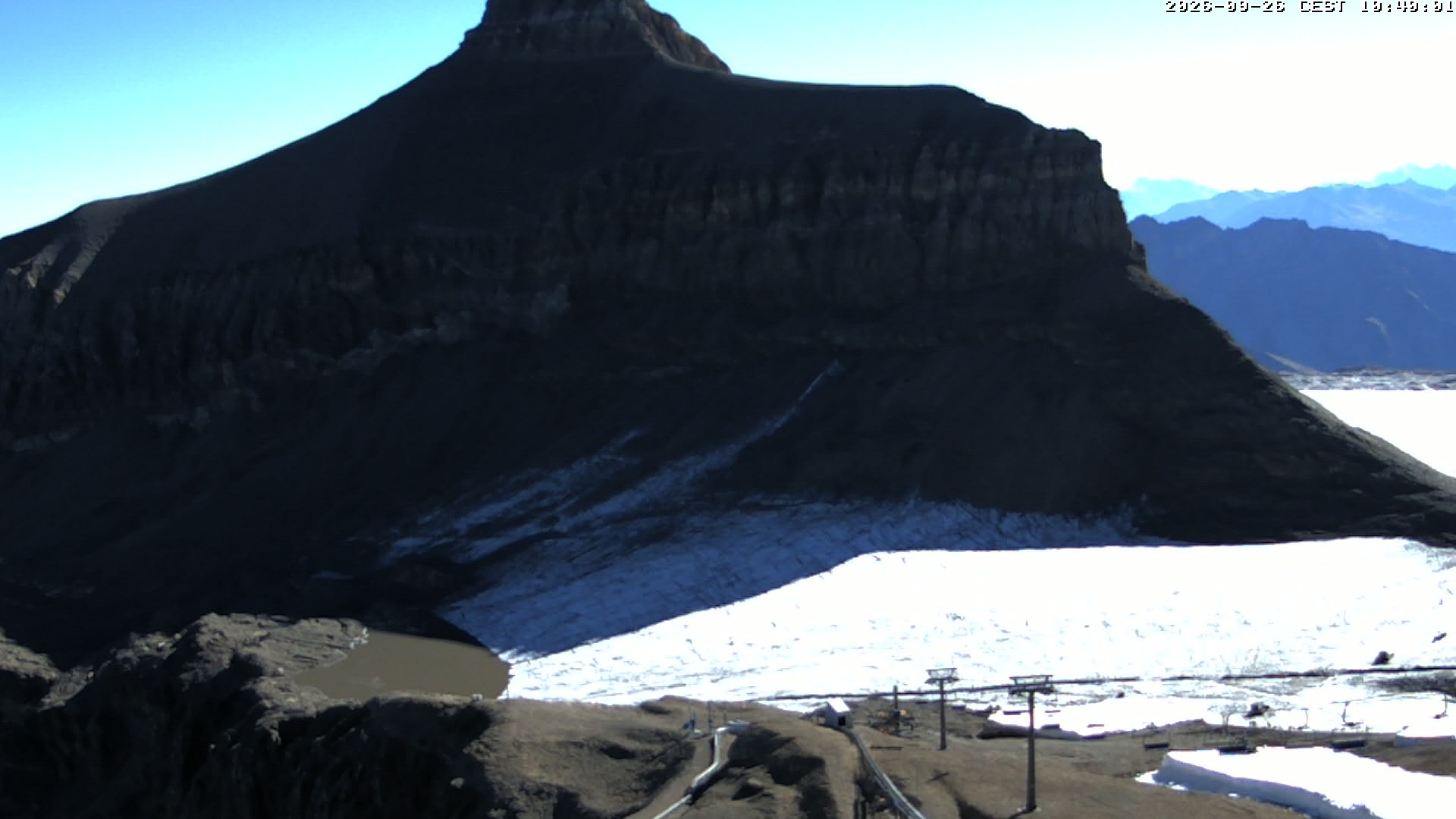 Archiv Foto Webcam Glacier 3000: Scex Rouge Alpine Coaster