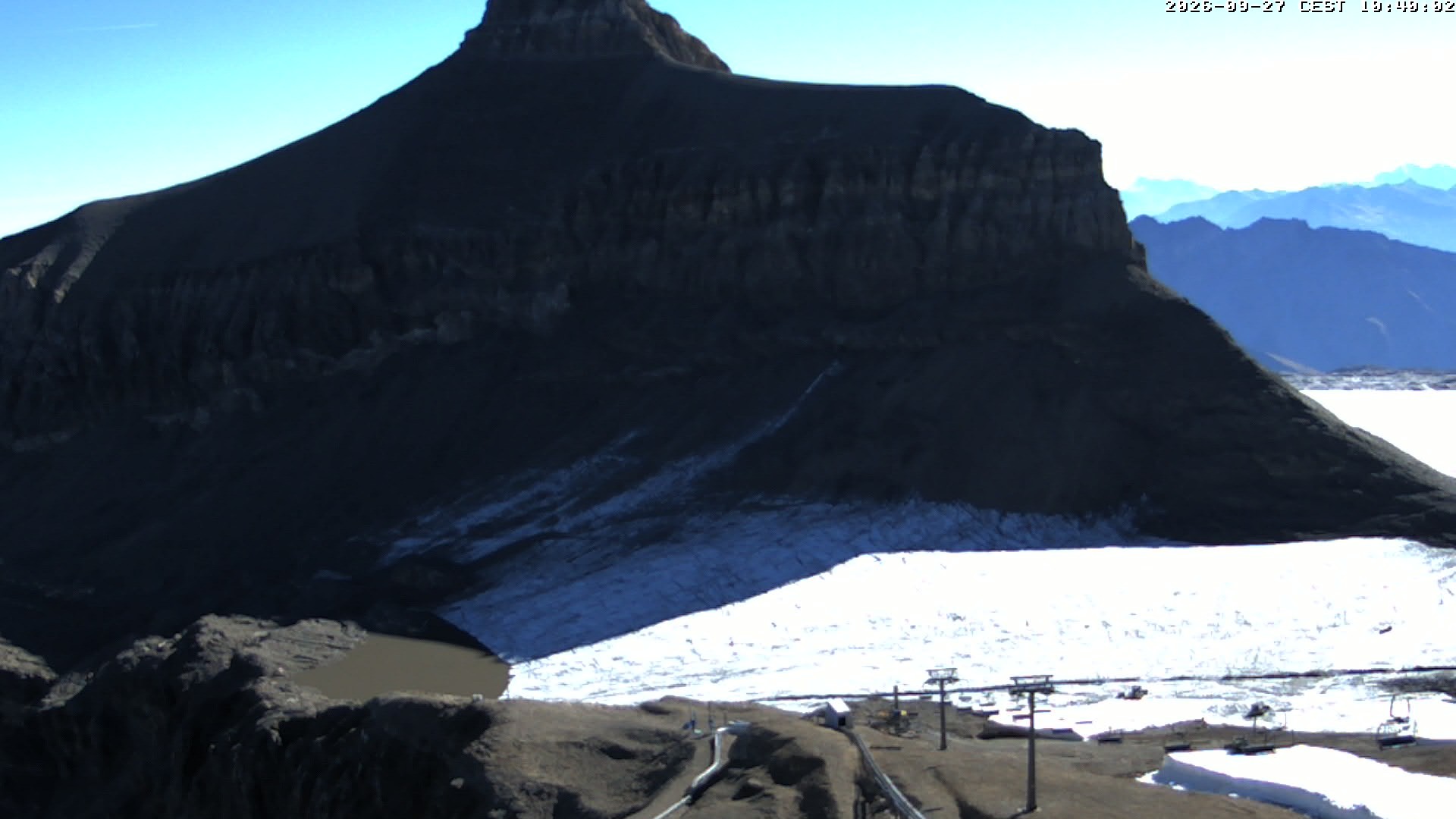 Archiv Foto Webcam Glacier 3000: Scex Rouge Alpine Coaster