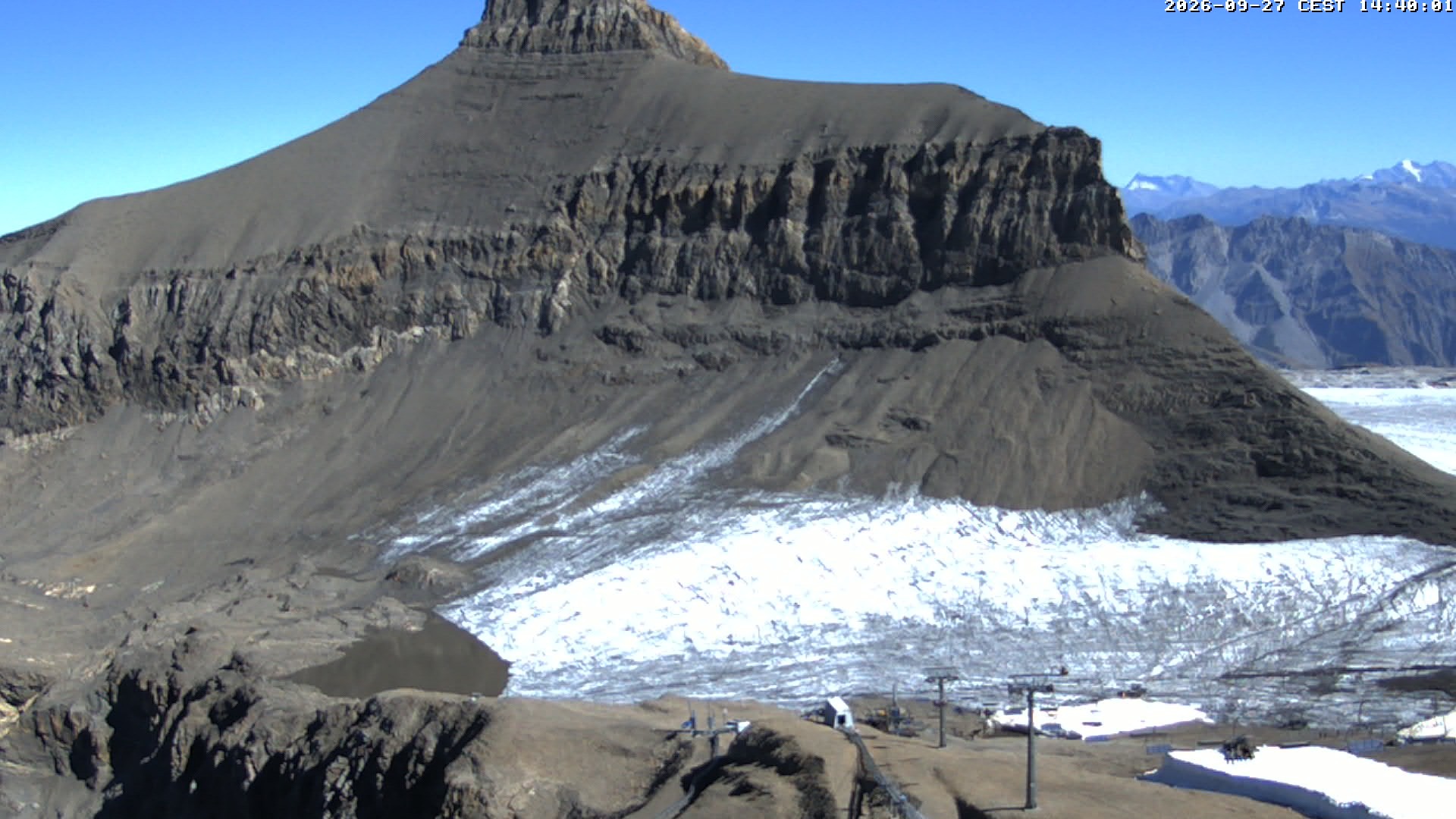 Archiv Foto Webcam Glacier 3000: Scex Rouge Alpine Coaster