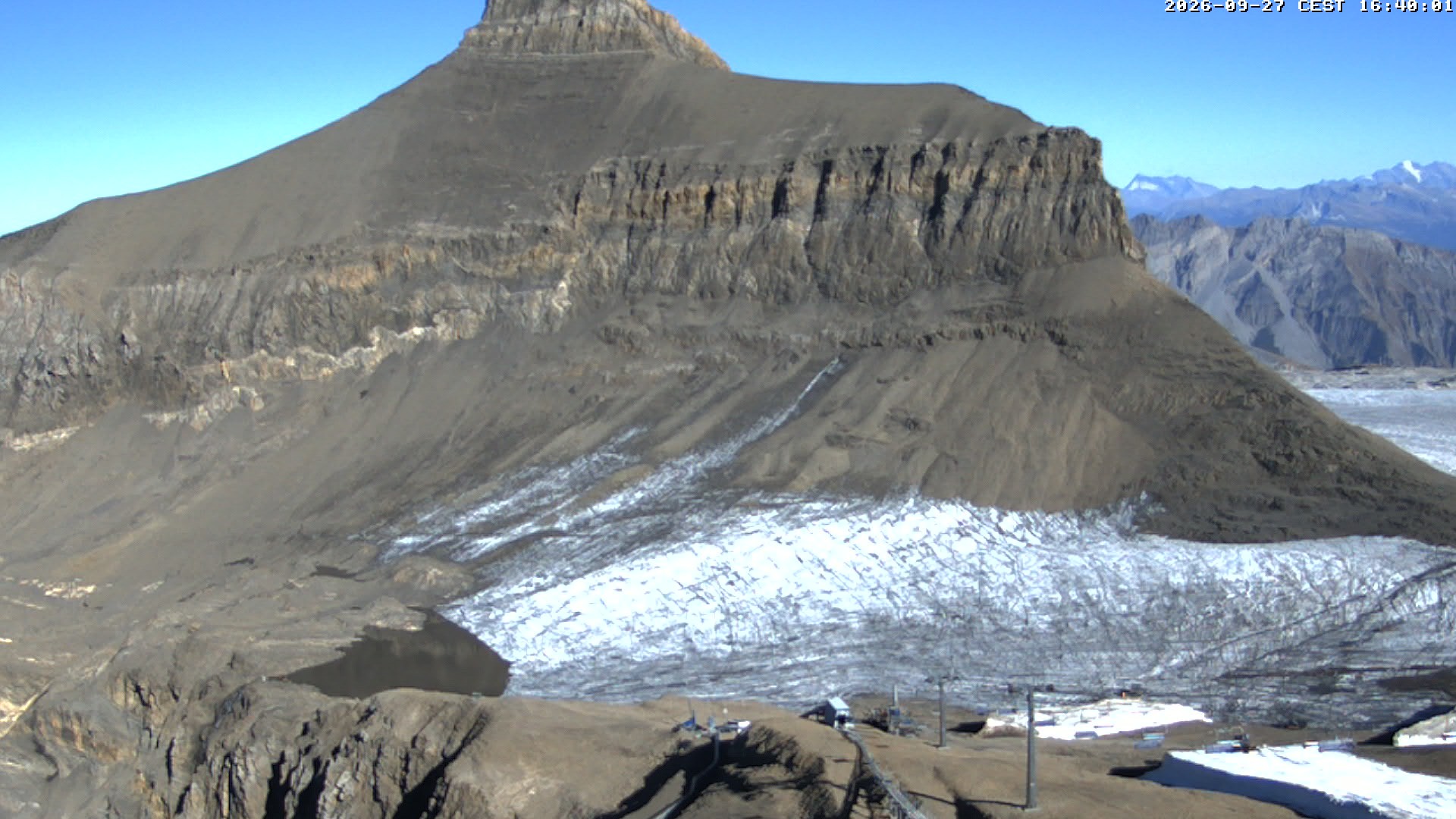 Archiv Foto Webcam Glacier 3000: Scex Rouge Alpine Coaster