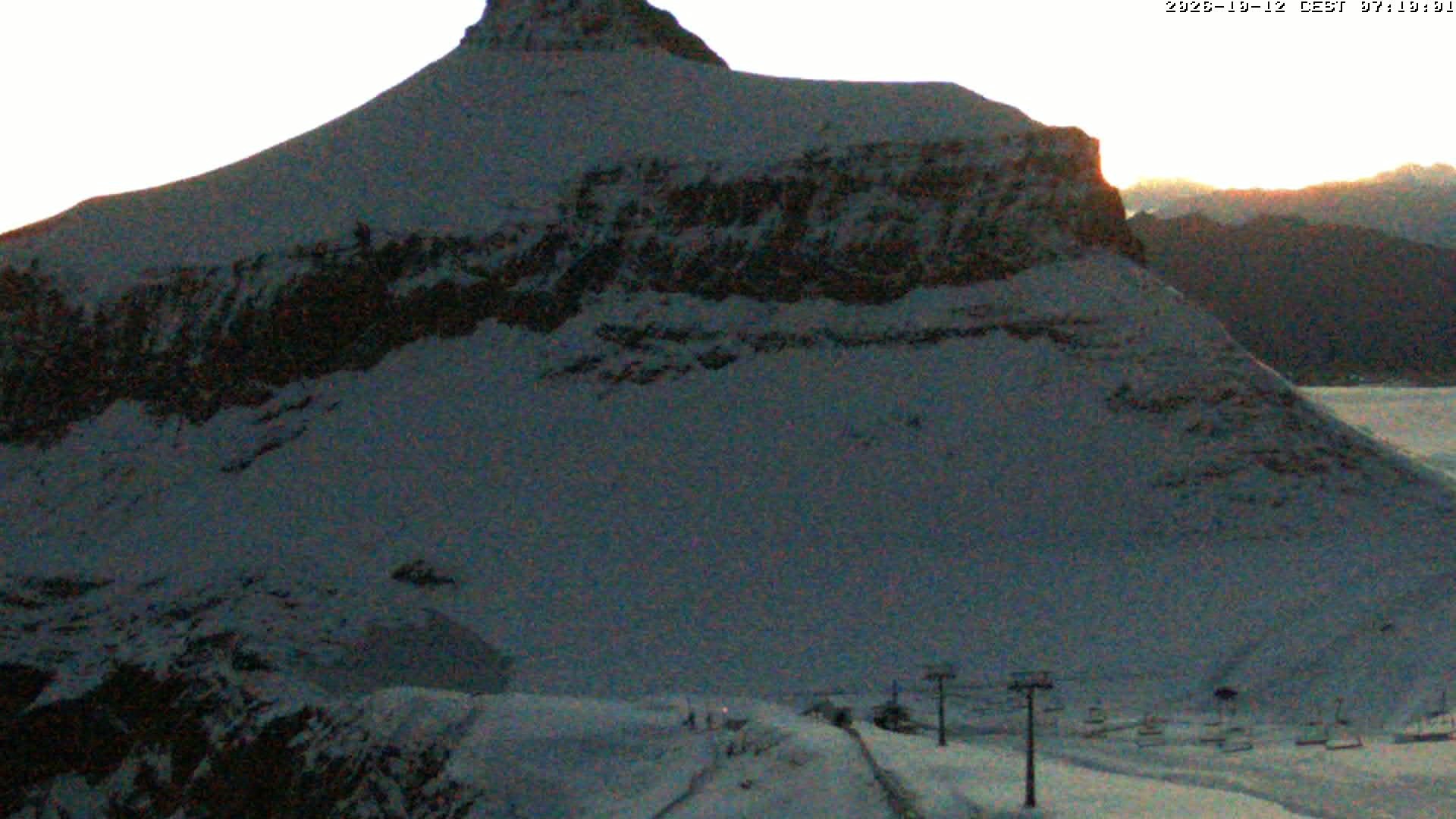 Archiv Foto Webcam Glacier 3000: Scex Rouge Alpine Coaster