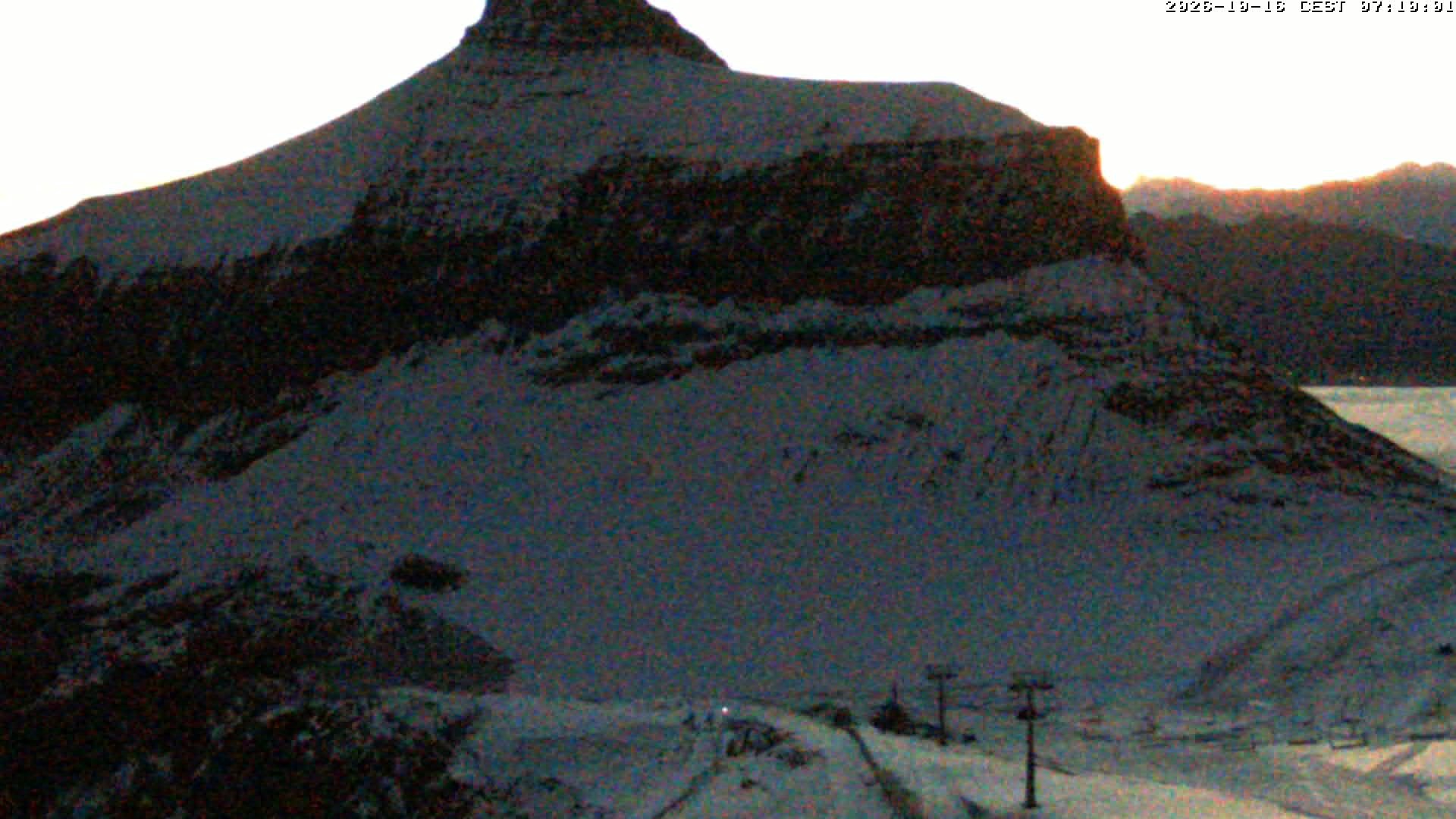 Archiv Foto Webcam Glacier 3000: Scex Rouge Alpine Coaster