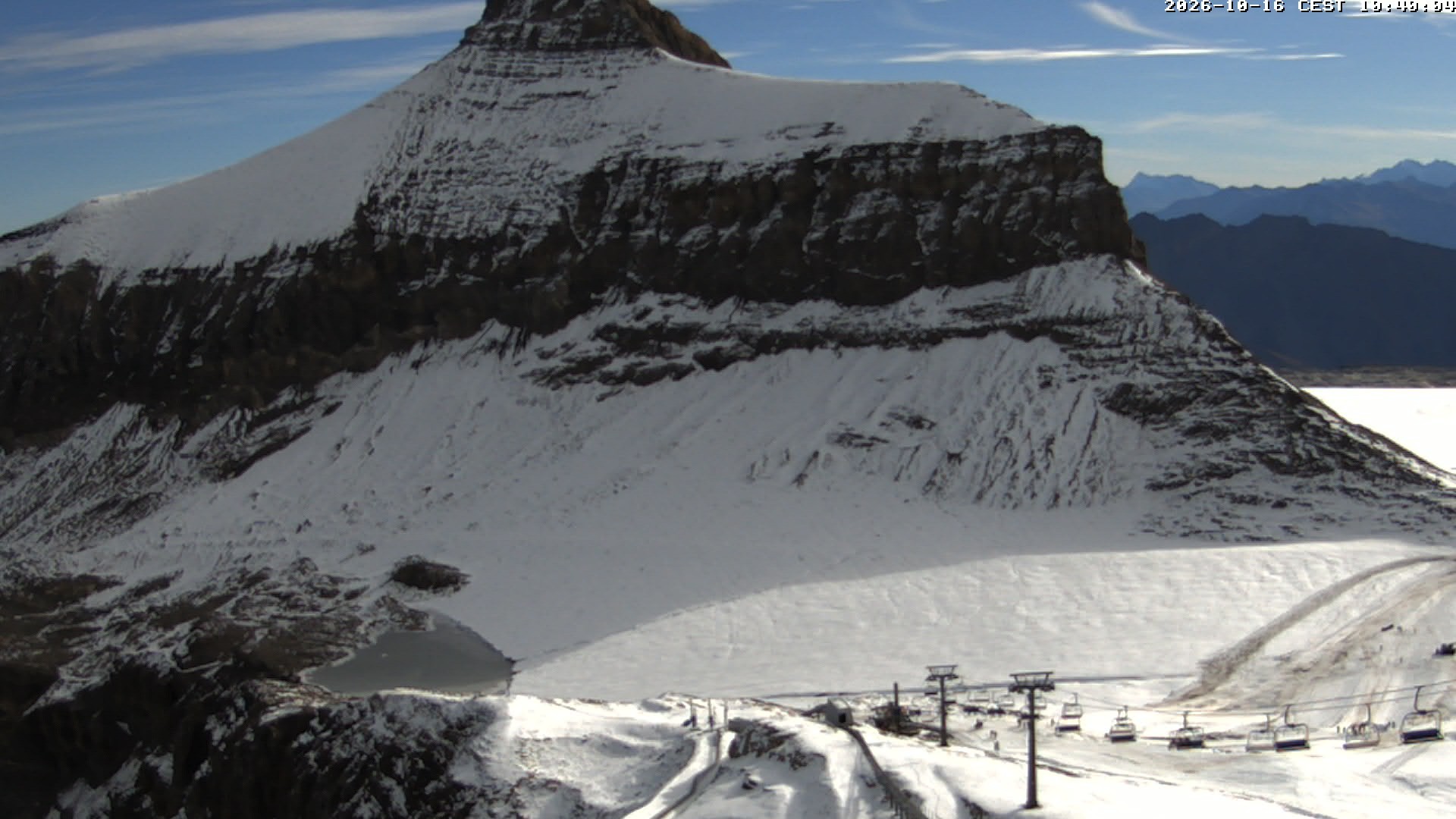 Archiv Foto Webcam Glacier 3000: Scex Rouge Alpine Coaster