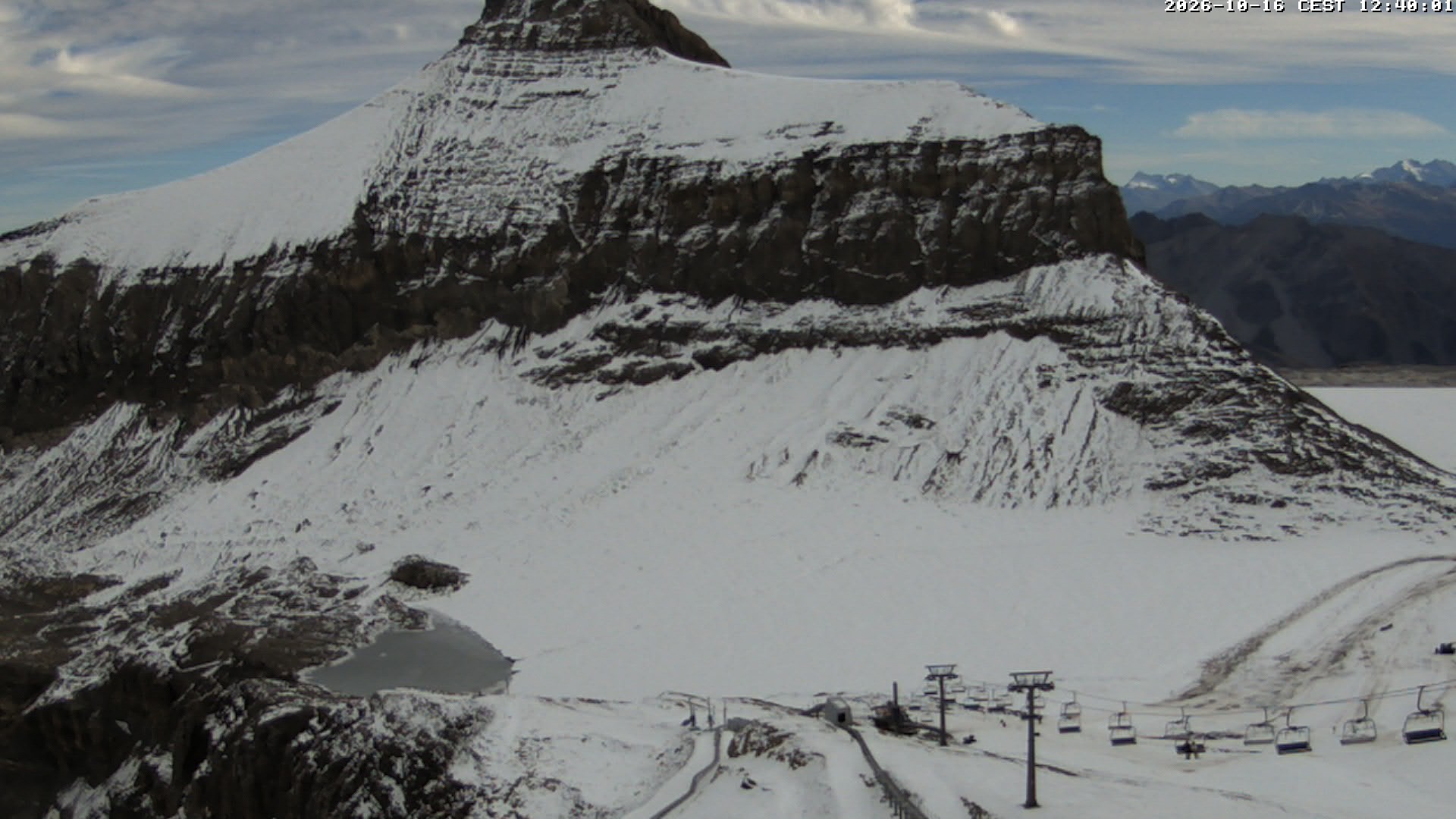 Archiv Foto Webcam Glacier 3000: Scex Rouge Alpine Coaster