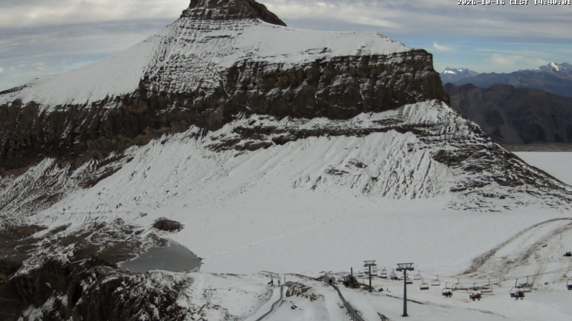 Archiv Foto Webcam Glacier 3000: Scex Rouge Alpine Coaster