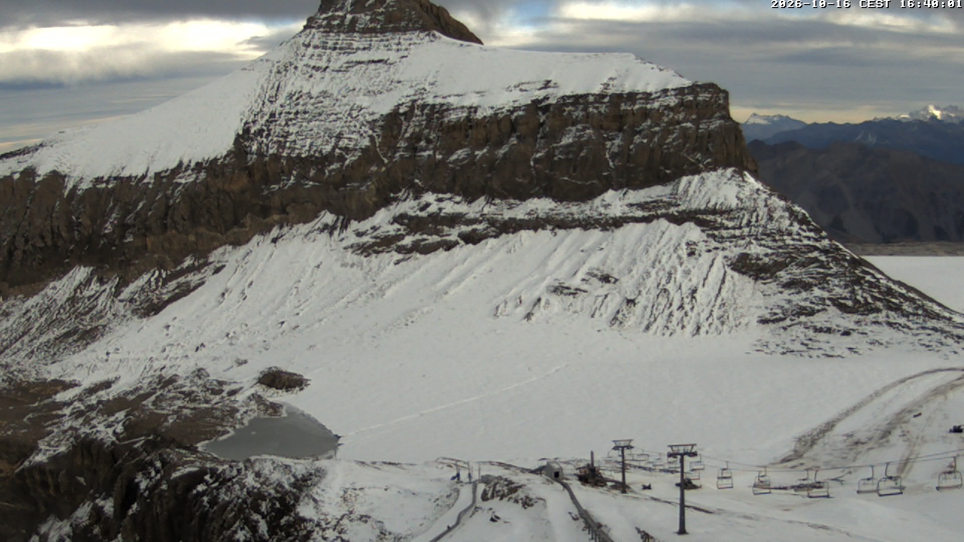 Archiv Foto Webcam Glacier 3000: Scex Rouge Alpine Coaster