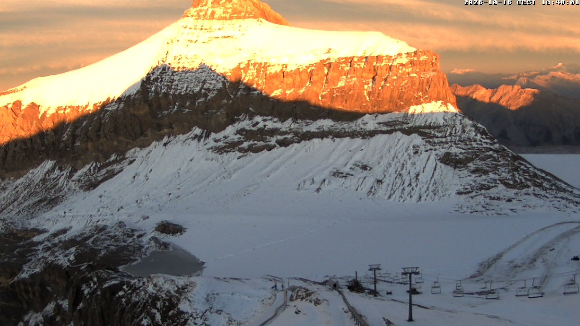 Archiv Foto Webcam Glacier 3000: Scex Rouge Alpine Coaster