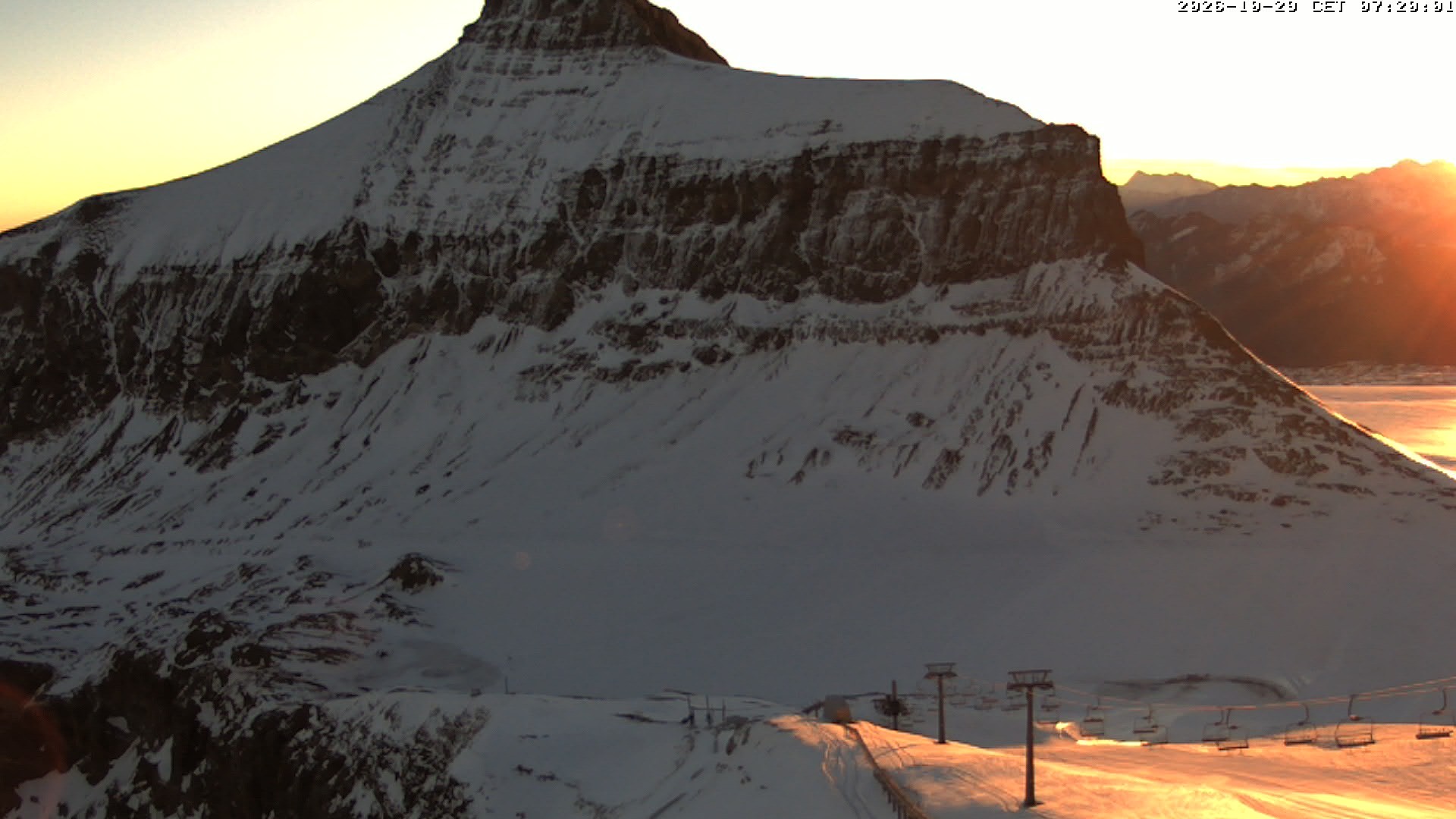 Archiv Foto Webcam Glacier 3000: Scex Rouge Alpine Coaster