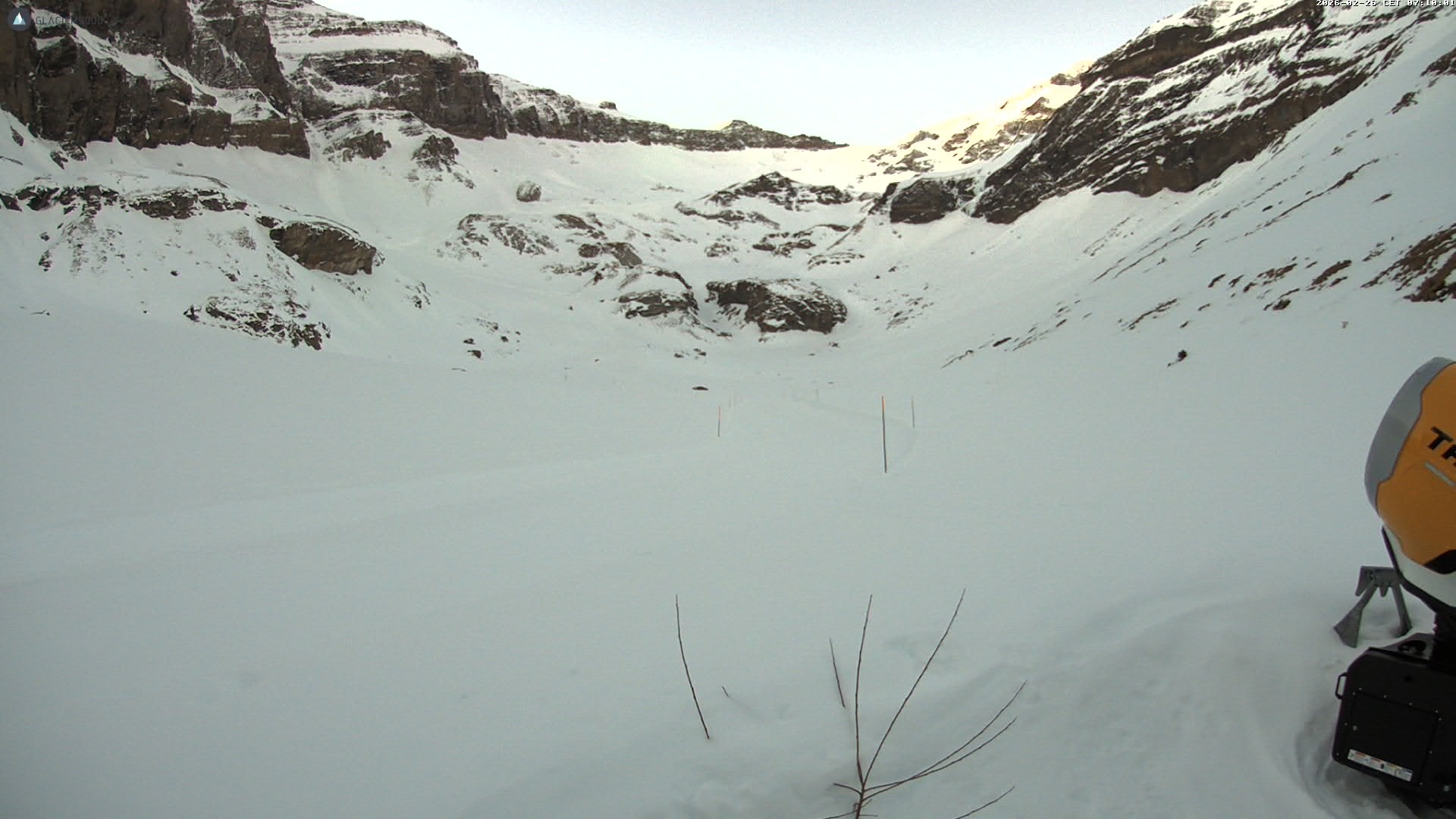 Archived image Webcam Oldenalp, Glacier 3000