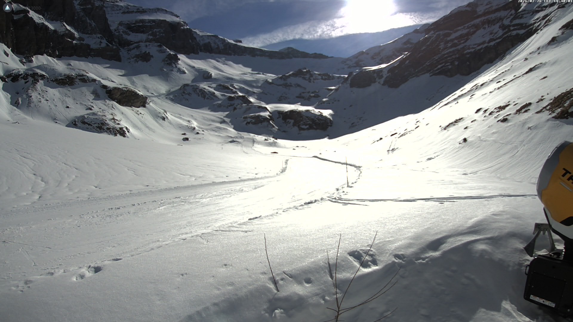 Archived image Webcam Oldenalp, Glacier 3000
