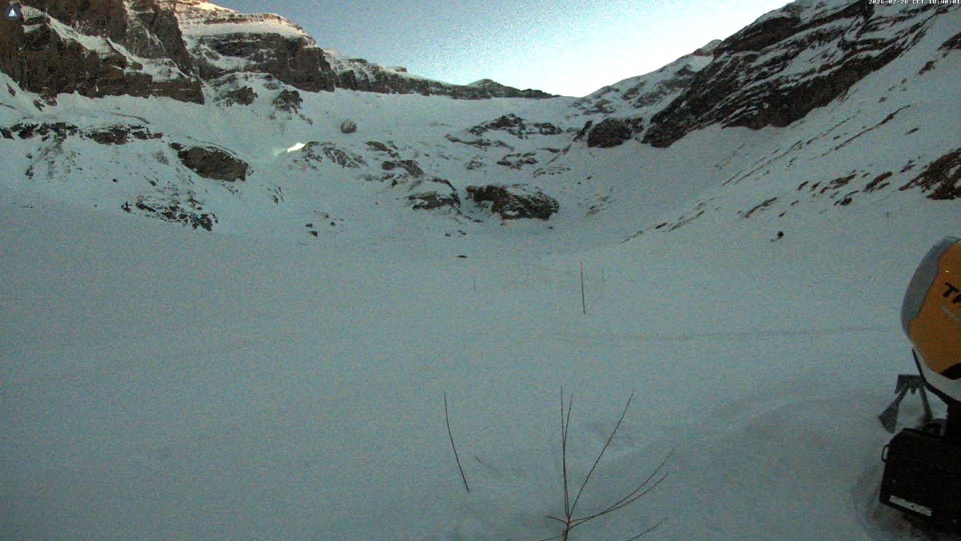 Archived image Webcam Oldenalp, Glacier 3000