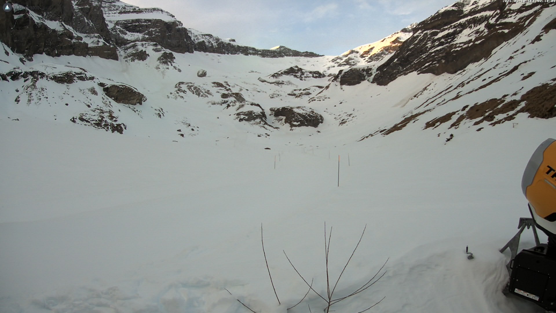 Archiv Foto Webcam Glacier 3000 Oldenalp – Oldenegg
