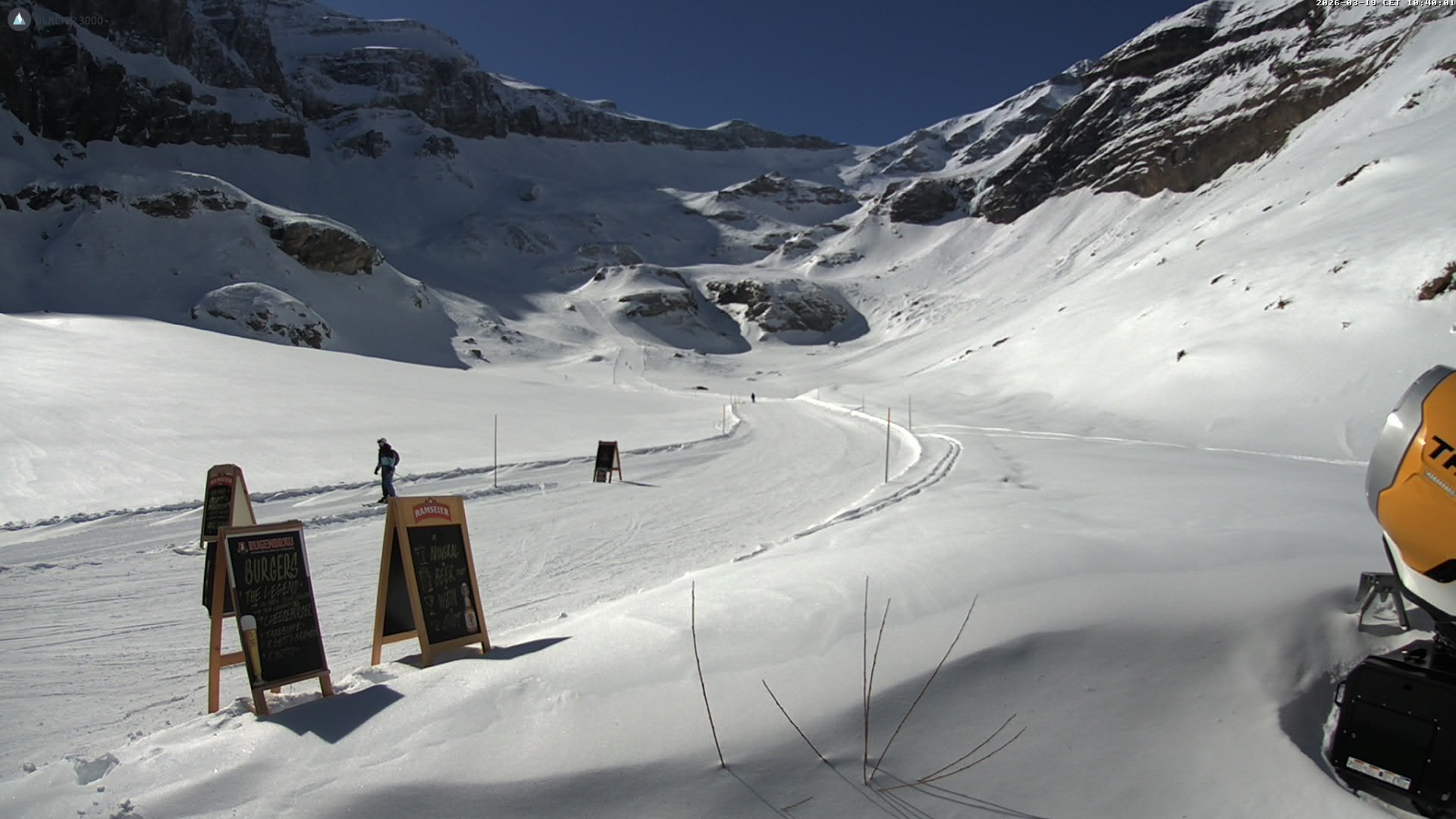 Archiv Foto Webcam Glacier 3000 Oldenalp – Oldenegg